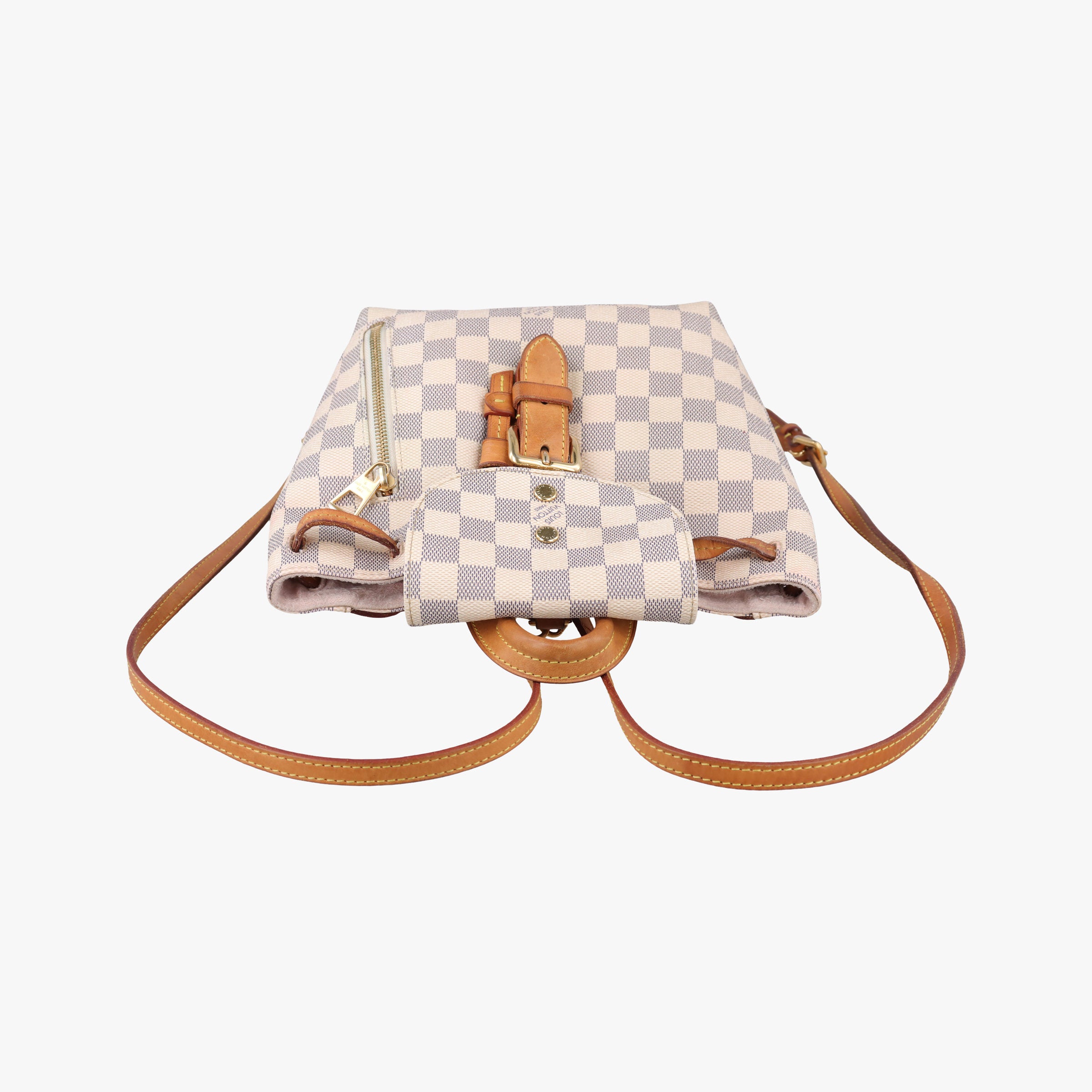 Pre-owned Louis Vuitton SPERONE BB Azur Damier Canvas N44026 backpack/rucksack | stylenewstar