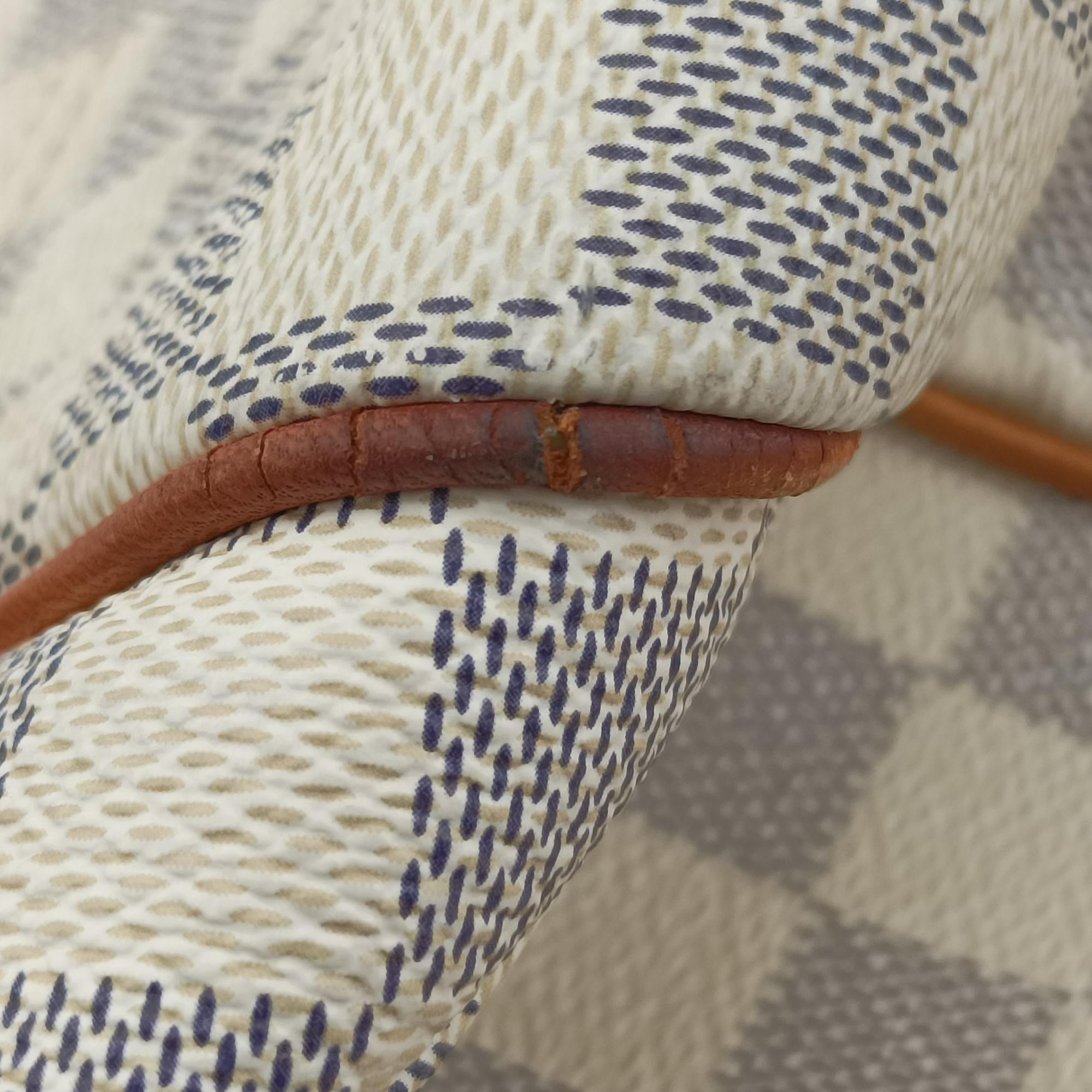Vintage Louis Vuitton TOTALLY MM Azur Damier Canvas N51262 shoulderbag | stylenewstar