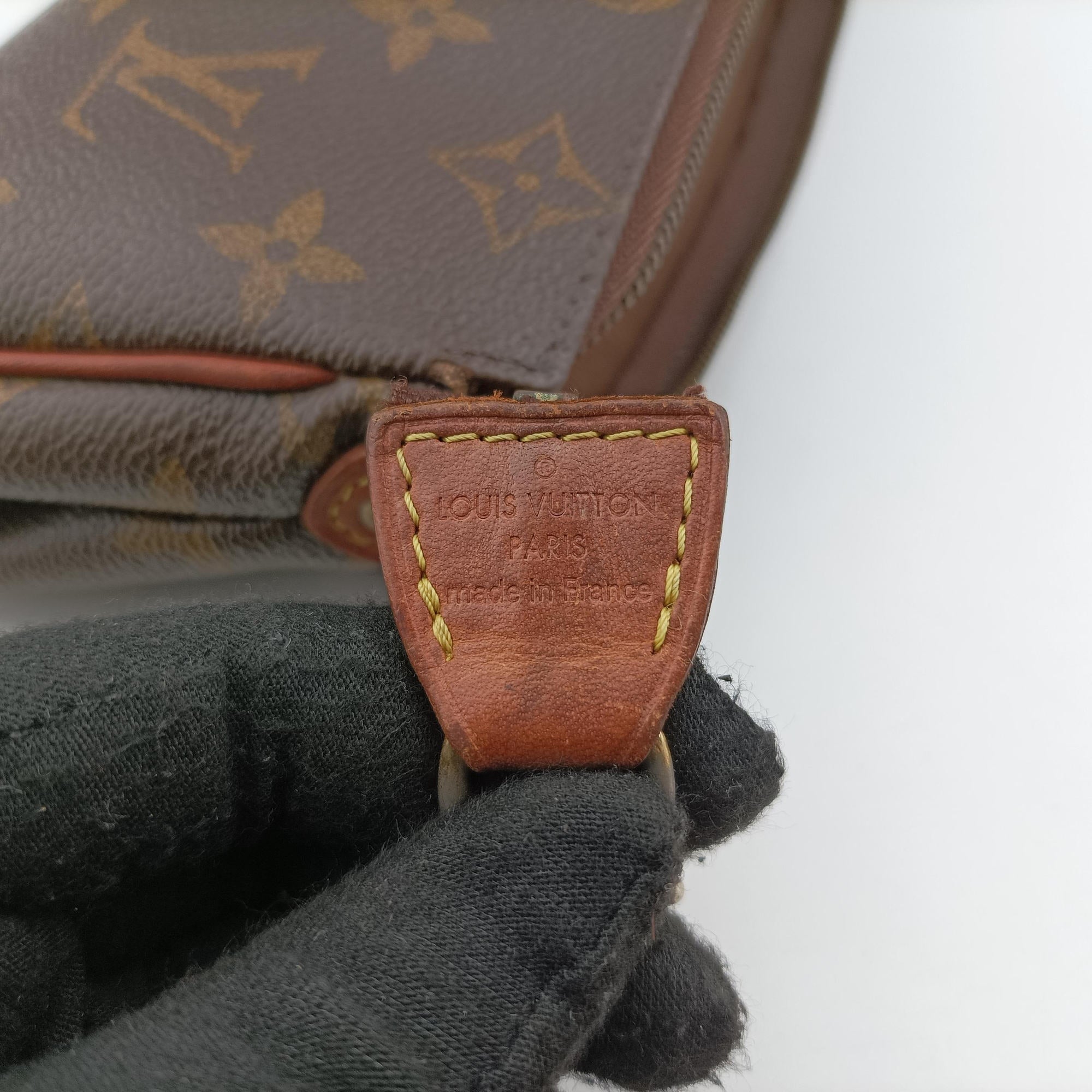 Pre-owned Louis Vuitton EVA Brown Monogram Canvas M95567 handbag | stylenewstar