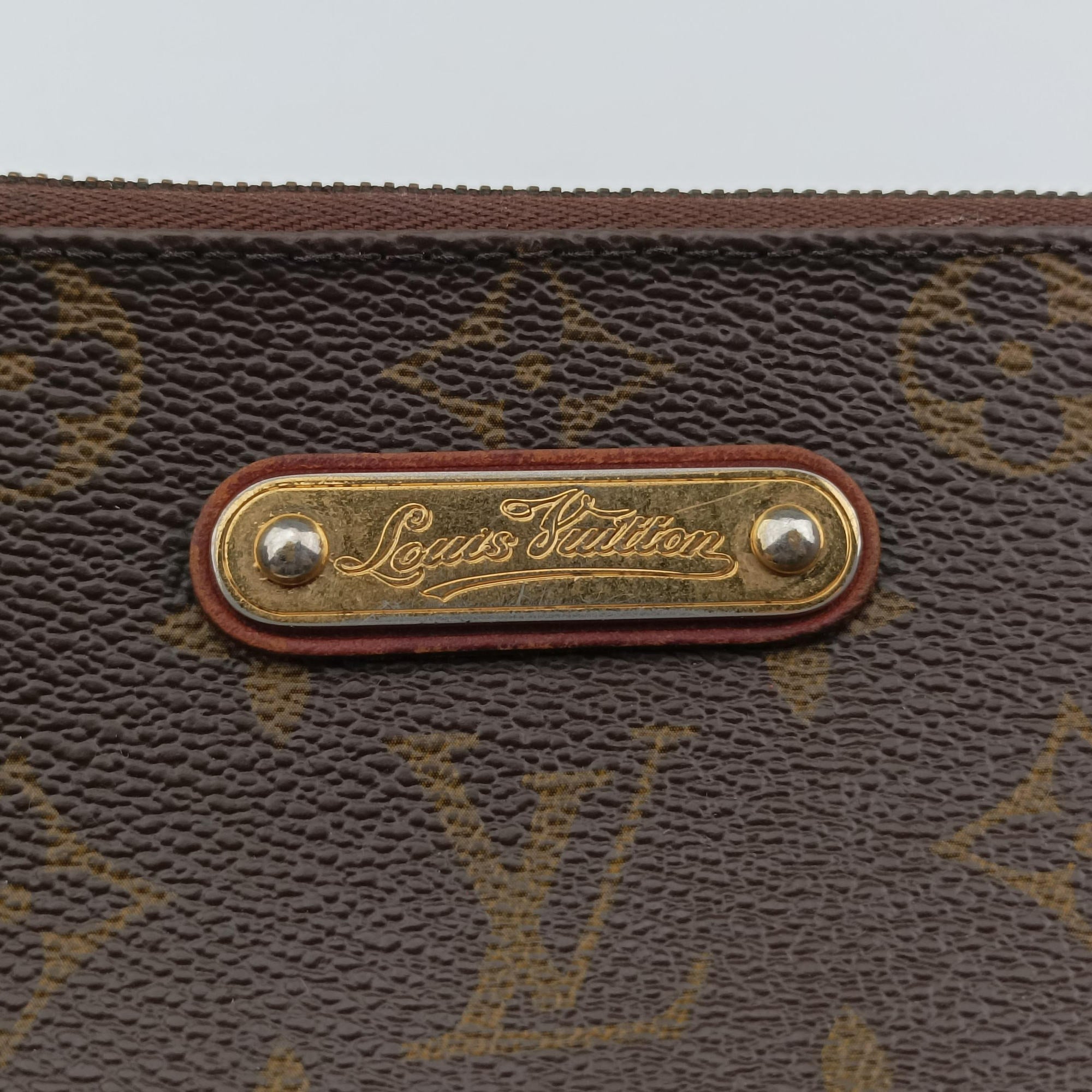 Pre-owned Louis Vuitton EVA Brown Monogram Canvas M95567 handbag | stylenewstar