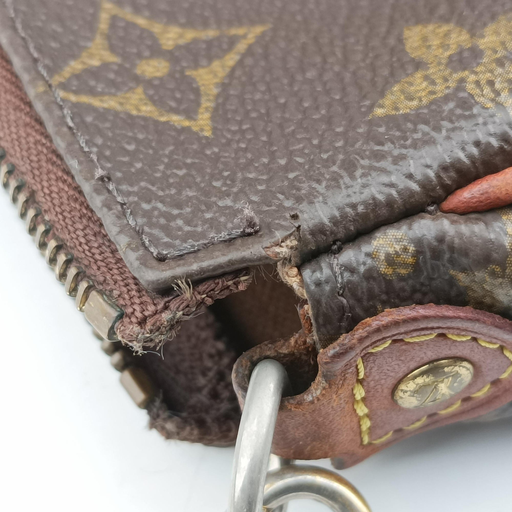 Pre-owned Louis Vuitton EVA Brown Monogram Canvas M95567 handbag | stylenewstar
