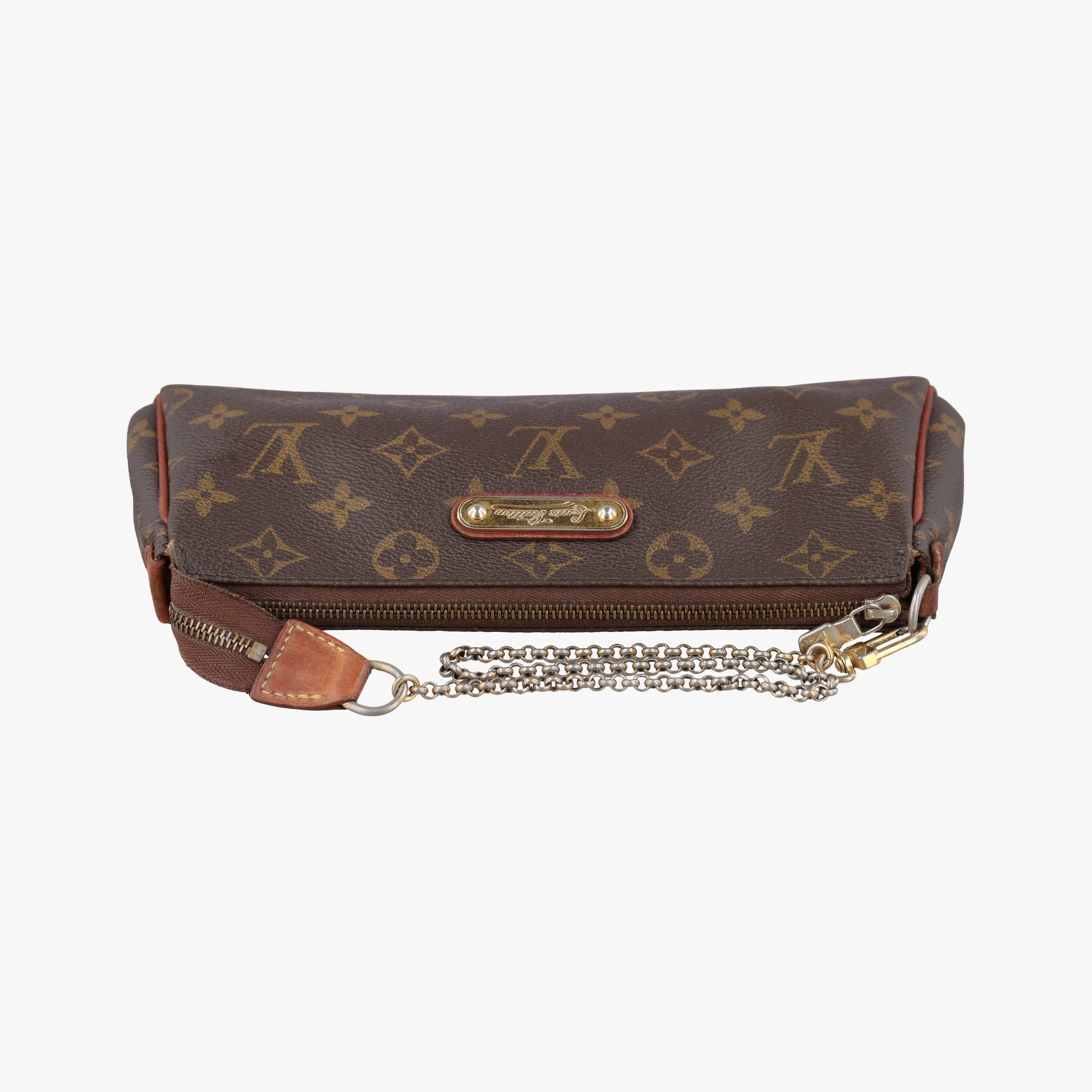 Pre-owned Louis Vuitton EVA Brown Monogram Canvas M95567 handbag | stylenewstar