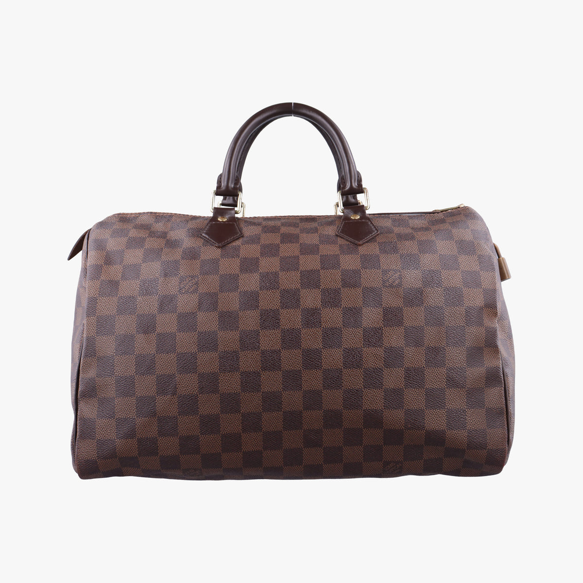 Pre-owned Louis Vuitton Speedy 30 EBENE Damier Canvas N41523 handbag | stylenewstar