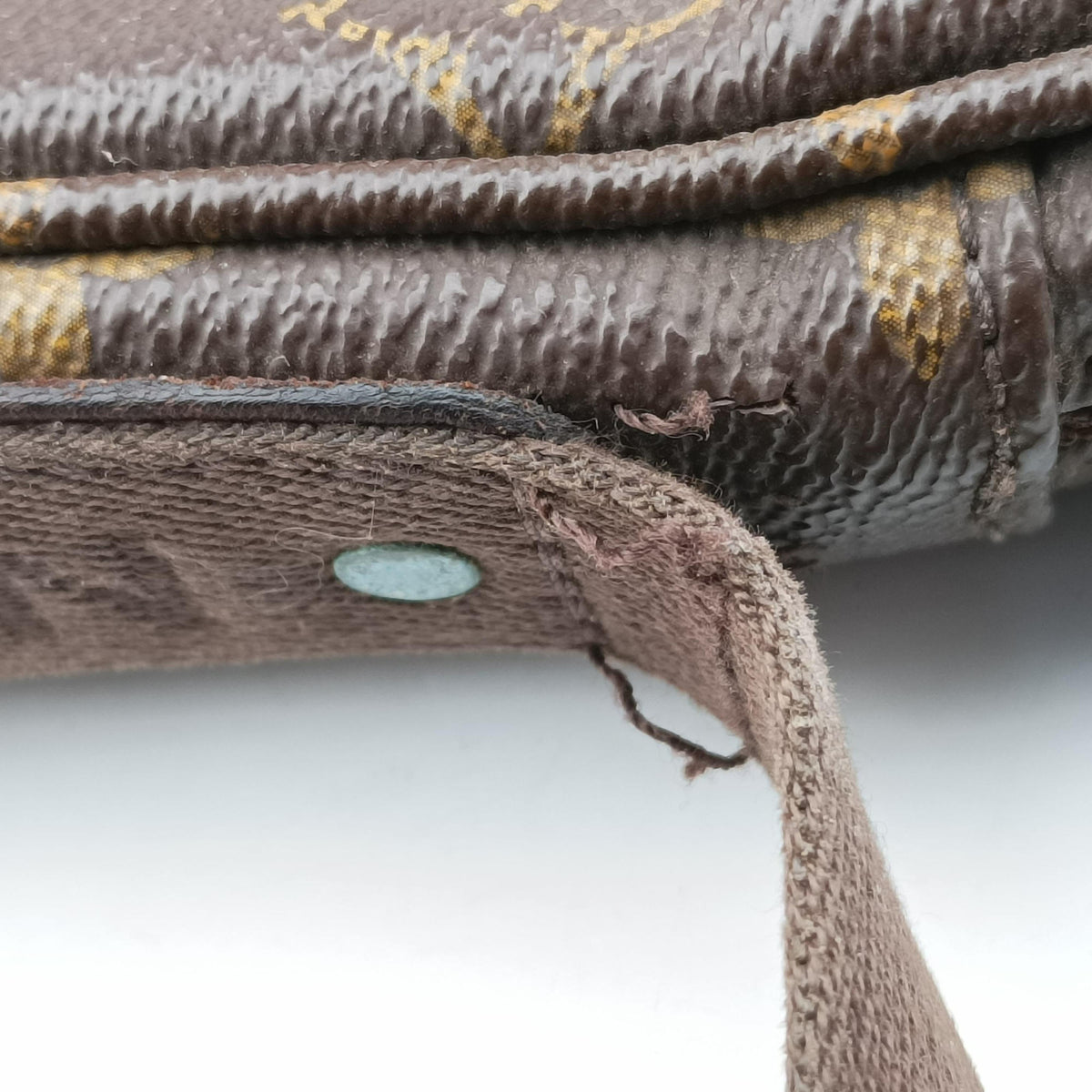 Pre-owned Louis Vuitton Trotter Beauvais brown Monogram Macassar M97037 shoulderbag | stylenewstar