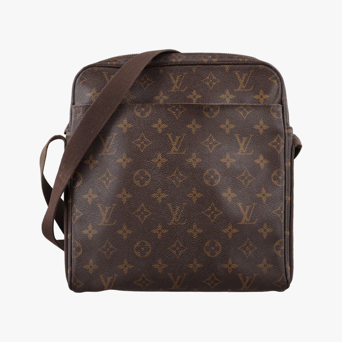 Pre-owned Louis Vuitton Trotter Beauvais brown Monogram Macassar M97037 shoulderbag | stylenewstar