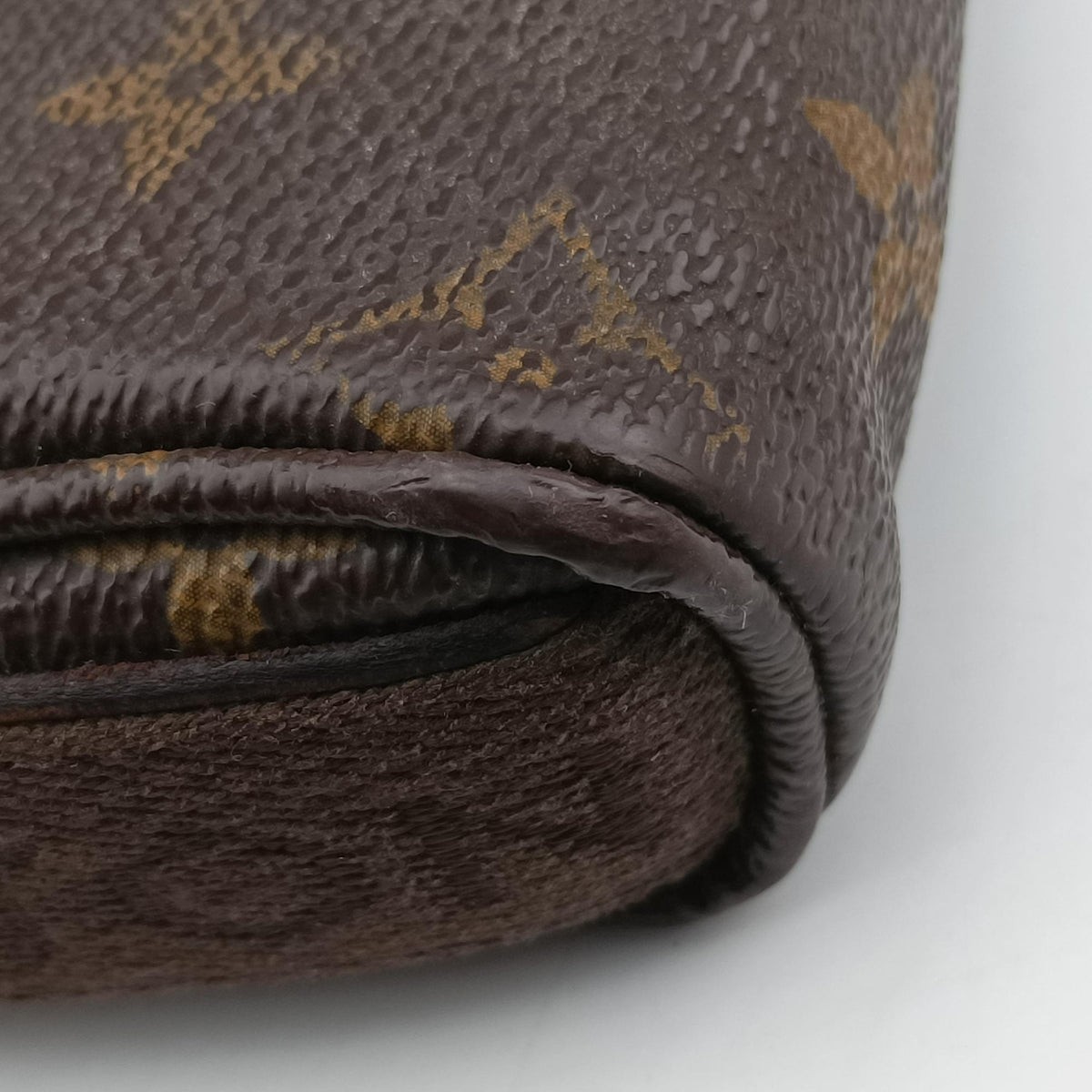 Pre-owned Louis Vuitton Trotter Beauvais brown Monogram Macassar M97037 shoulderbag | stylenewstar