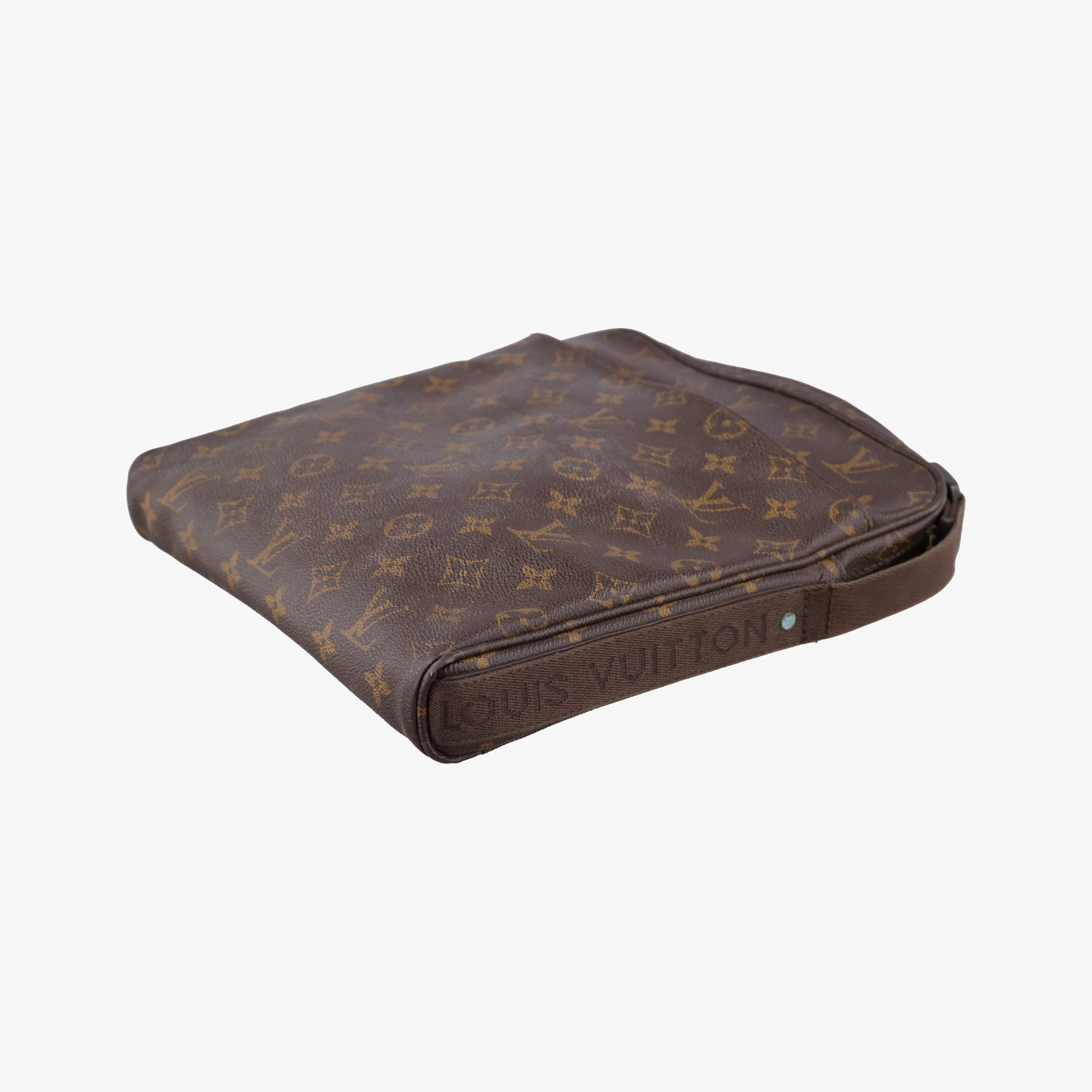 Pre-owned Louis Vuitton Trotter Beauvais brown Monogram Macassar M97037 shoulderbag | stylenewstar