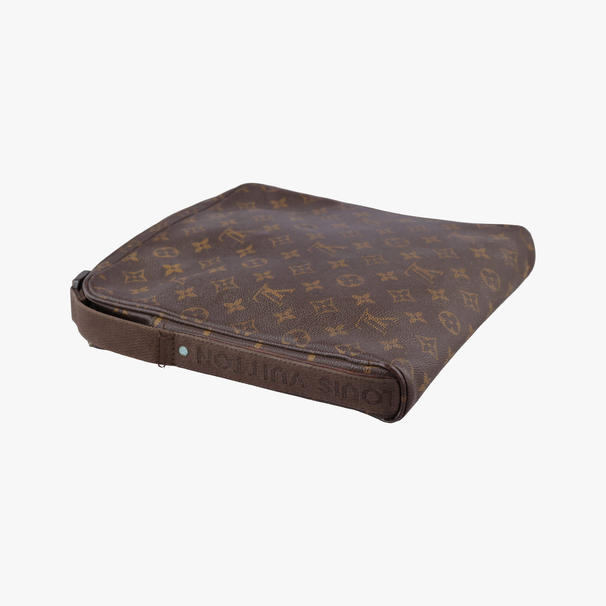 Pre-owned Louis Vuitton Trotter Beauvais brown Monogram Macassar M97037 shoulderbag | stylenewstar