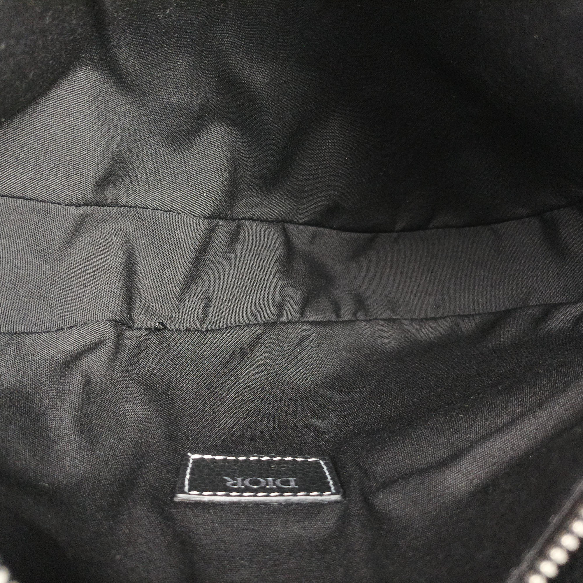 Vintage Christian Dior saddle Black leather  bum bag/waist bag | stylenewstar