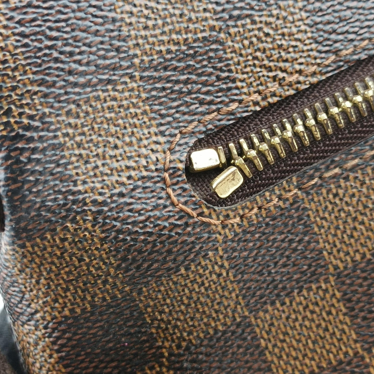 Secondhand Louis Vuitton BROOKLYN MM EBENE Damier Canvas N51211 shoulderbag | stylenewstar