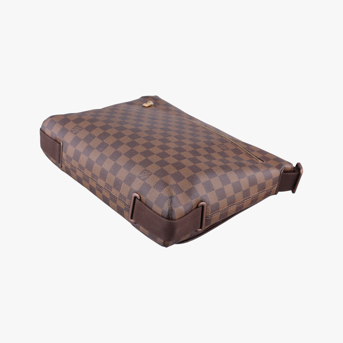 Secondhand Louis Vuitton BROOKLYN MM EBENE Damier Canvas N51211 shoulderbag | stylenewstar