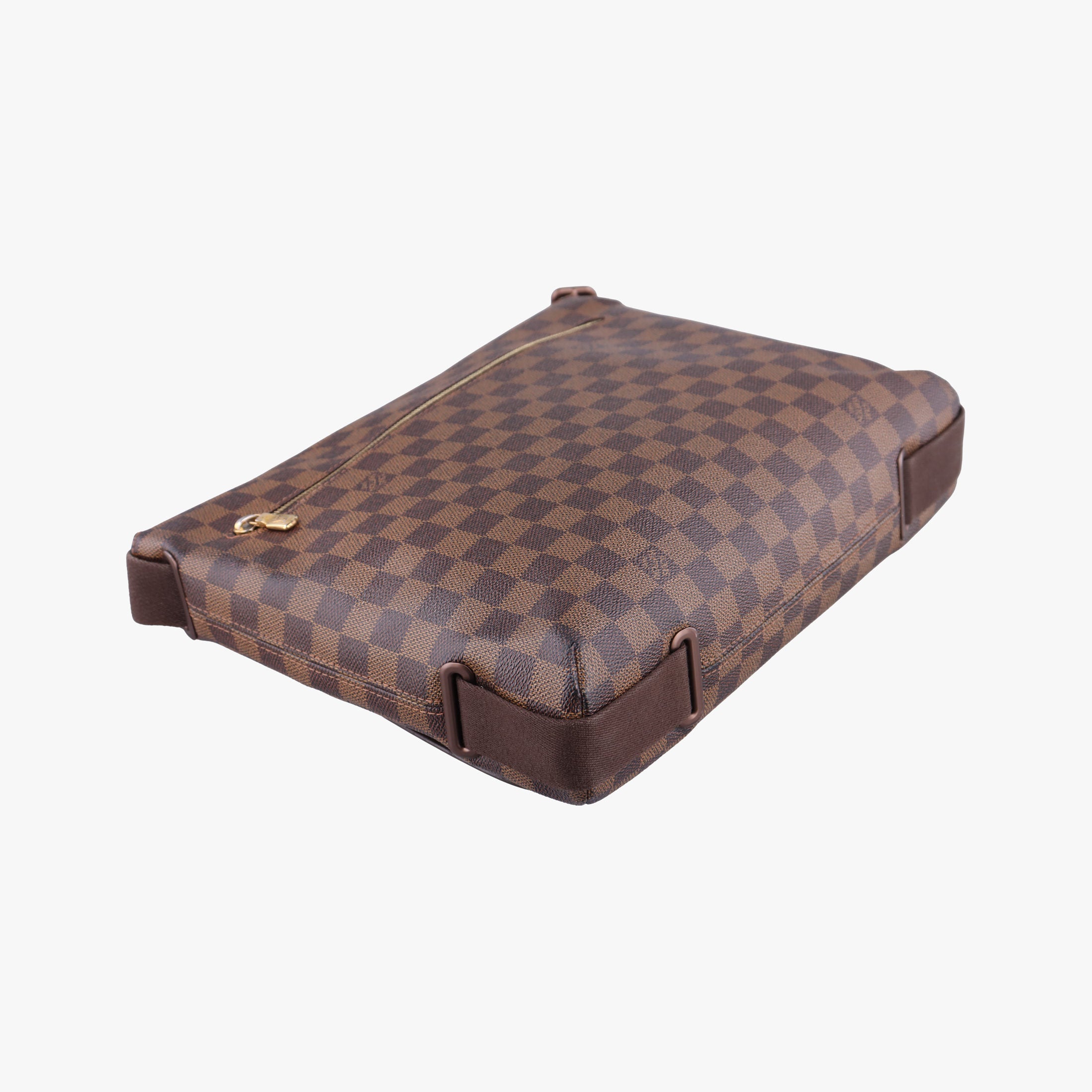 Secondhand Louis Vuitton BROOKLYN MM EBENE Damier Canvas N51211 shoulderbag | stylenewstar