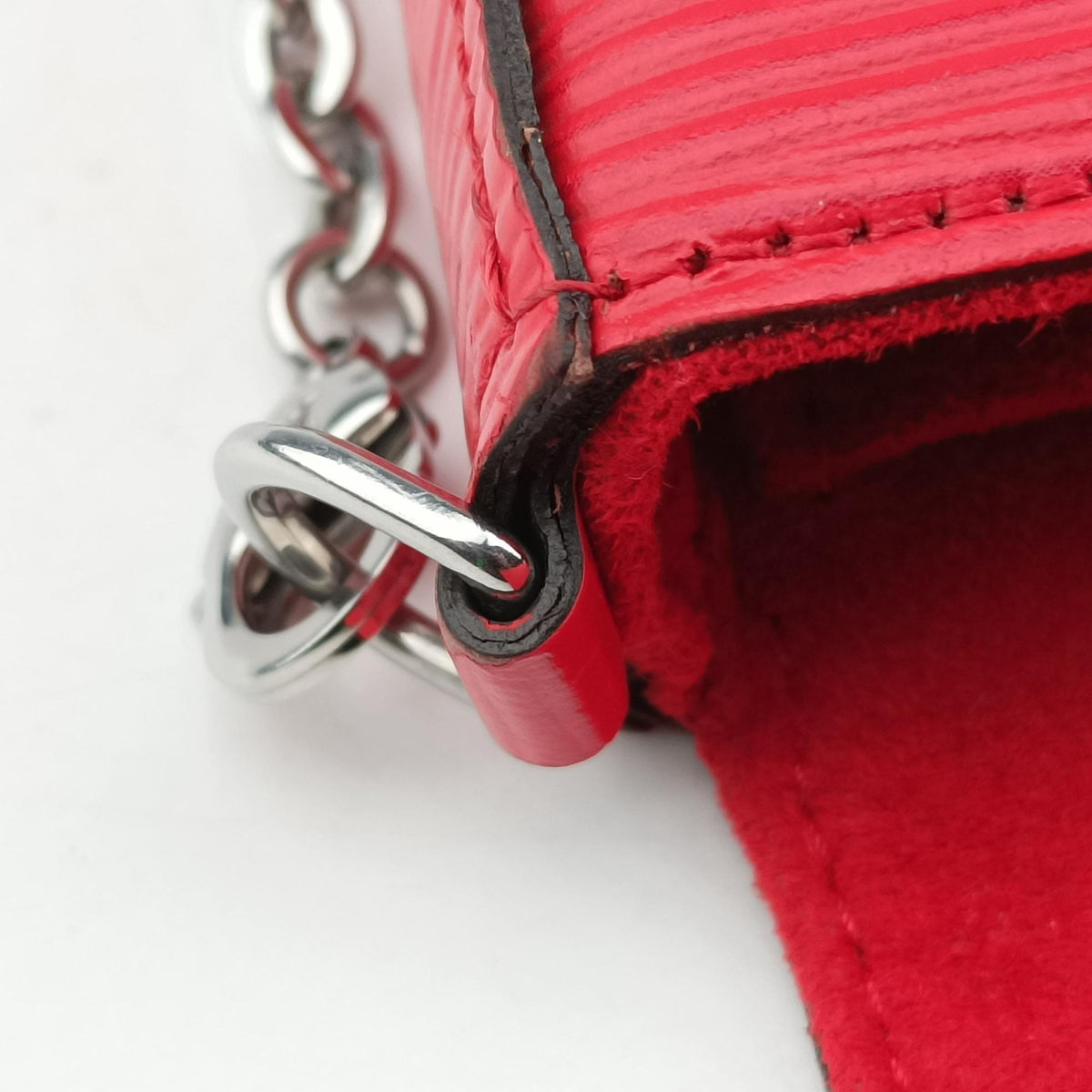 Pre-owned Louis Vuitton Pochette Felicie COQUELICOT Epi M41559 shoulderbag | stylenewstar