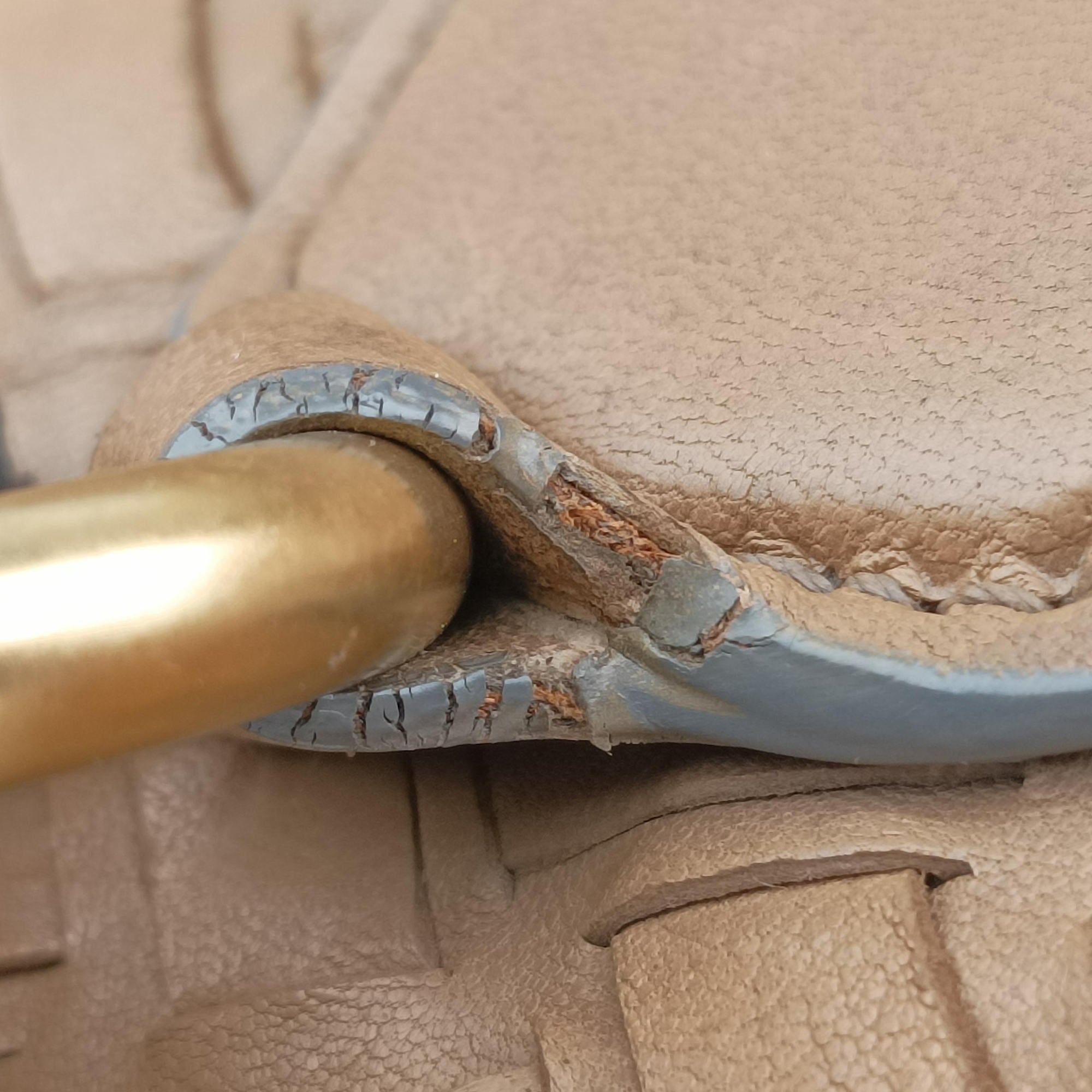 Vintage Miu Miu Intrecciato Brown leather  handbag | stylenewstar