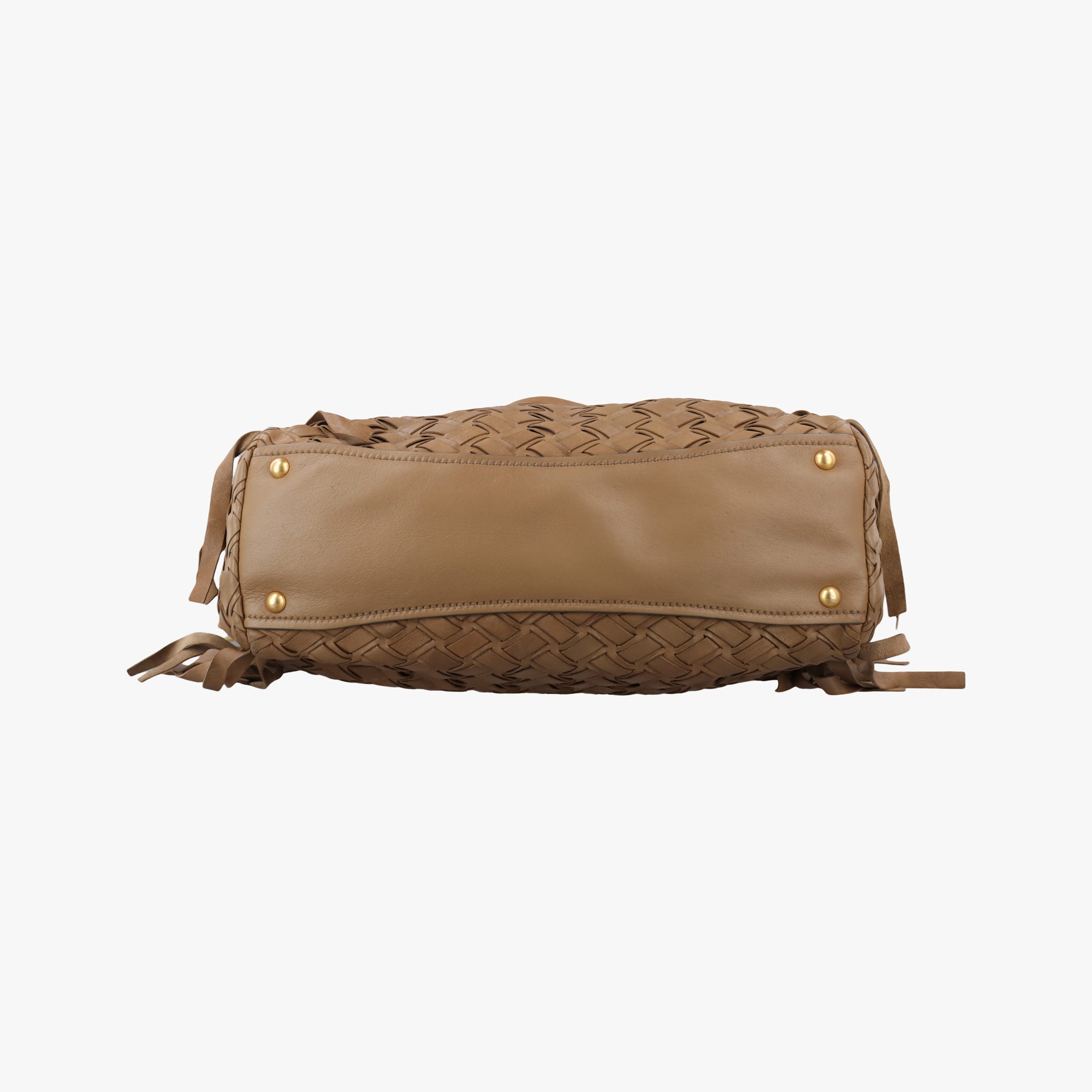 Vintage Miu Miu Intrecciato Brown leather  handbag | stylenewstar