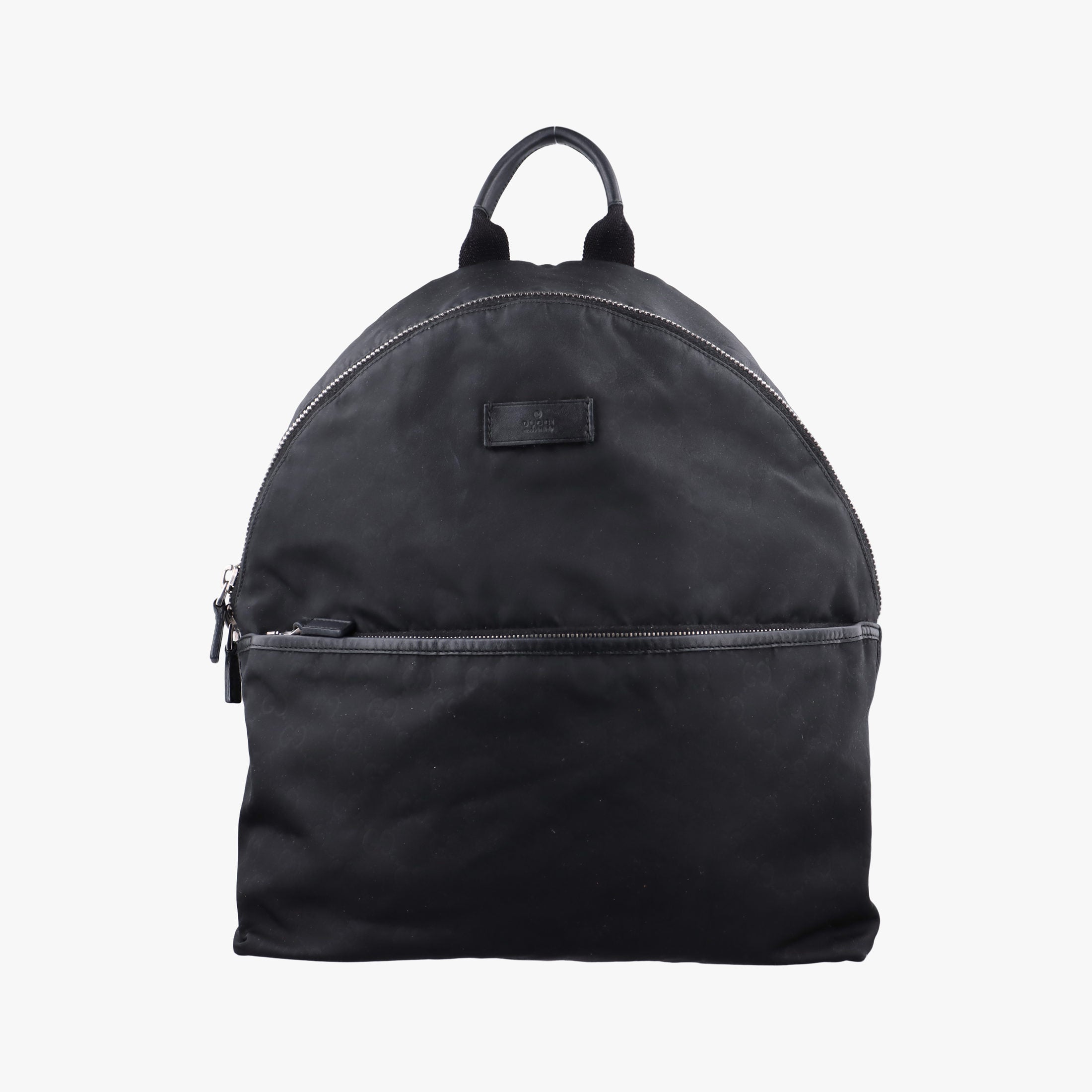 Secondhand Gucci Guccissima Nylon Black nylon 190278 backpack/rucksack | stylenewstar