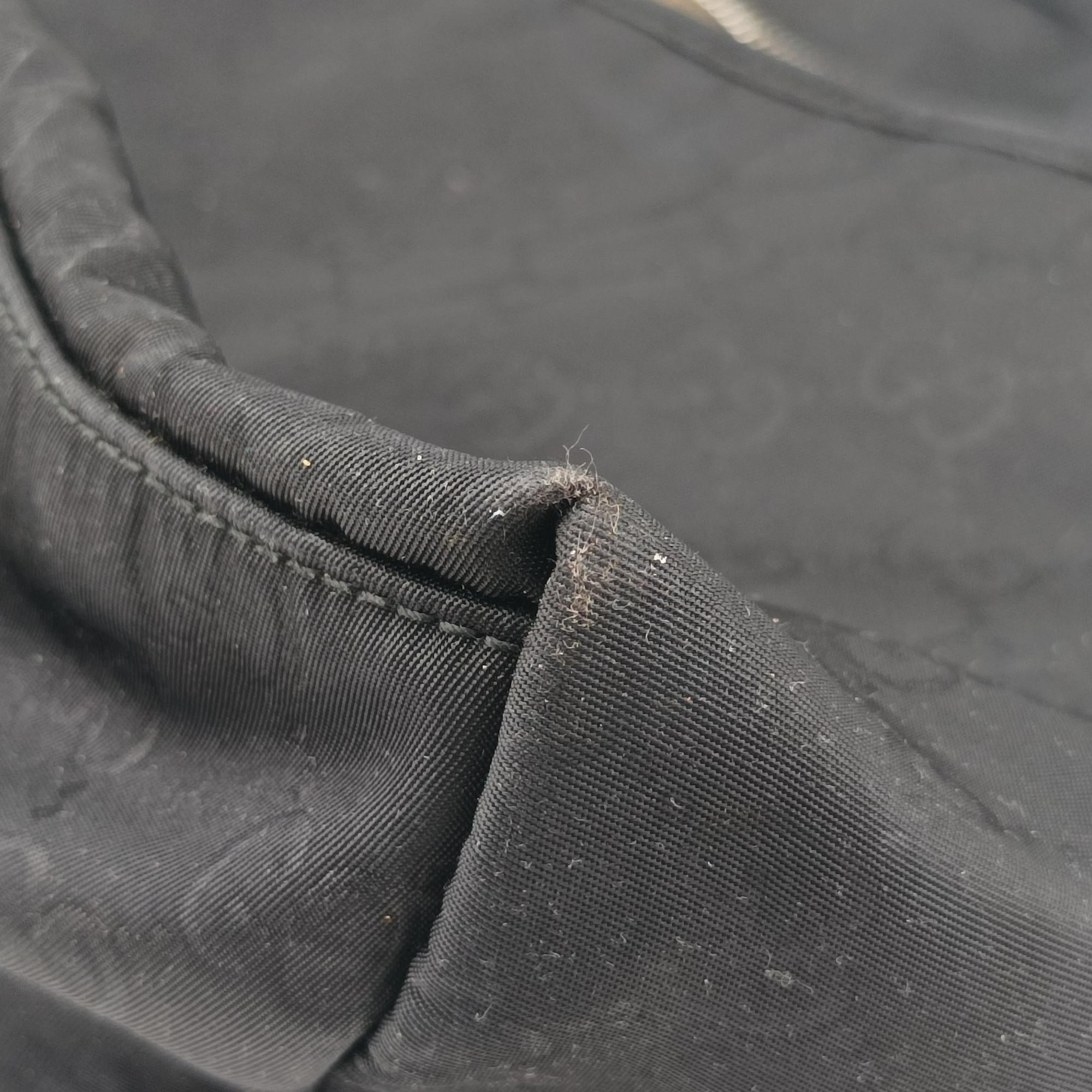 Secondhand Gucci Guccissima Nylon Black nylon 190278 backpack/rucksack | stylenewstar