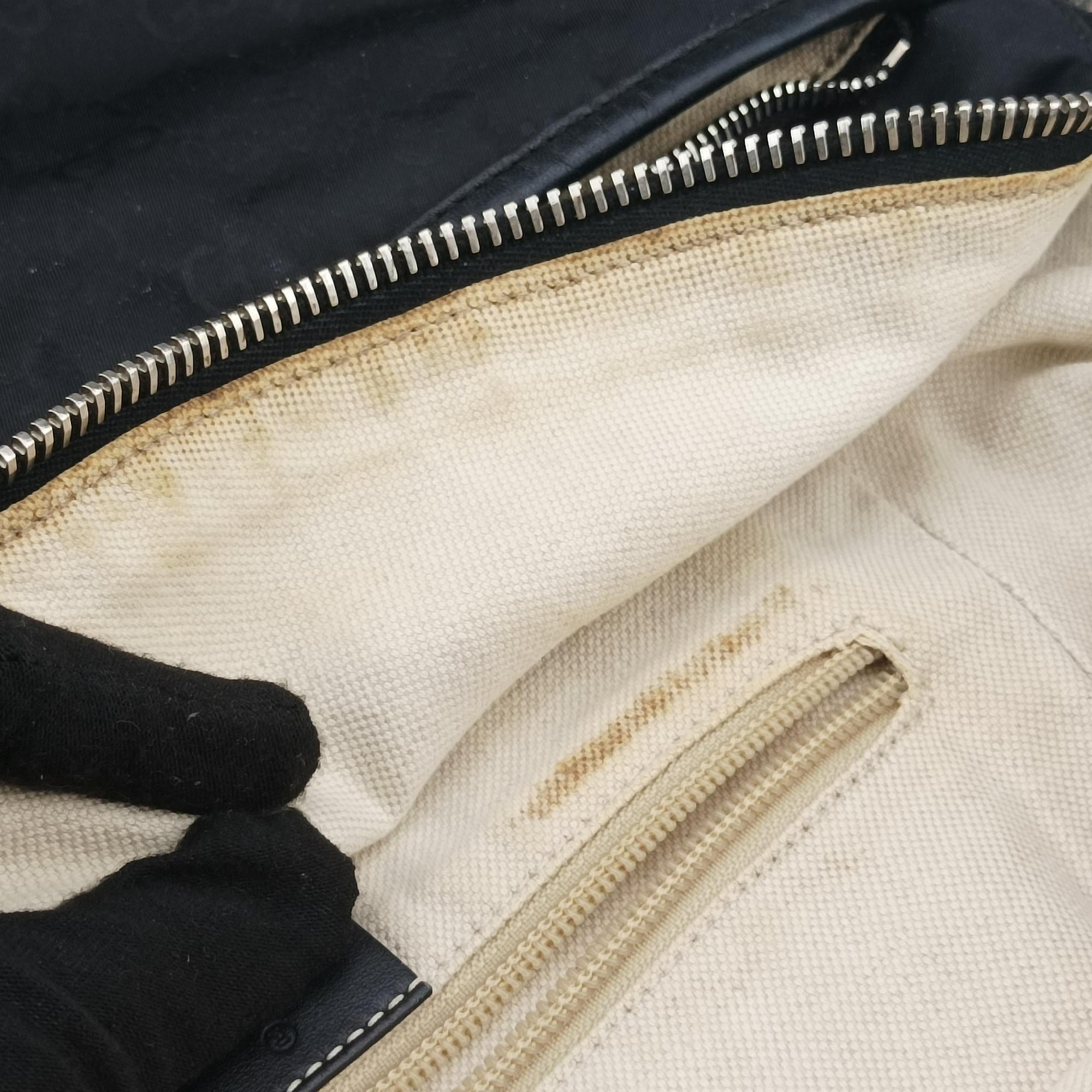 Secondhand Gucci Guccissima Nylon Black nylon 190278 backpack/rucksack | stylenewstar