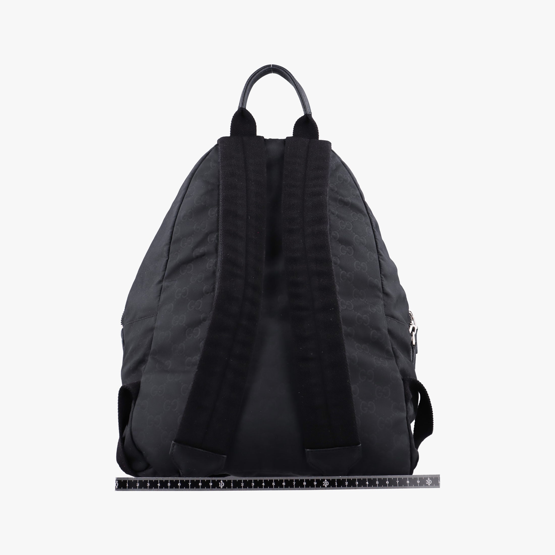 Secondhand Gucci Guccissima Nylon Black nylon 190278 backpack/rucksack | stylenewstar
