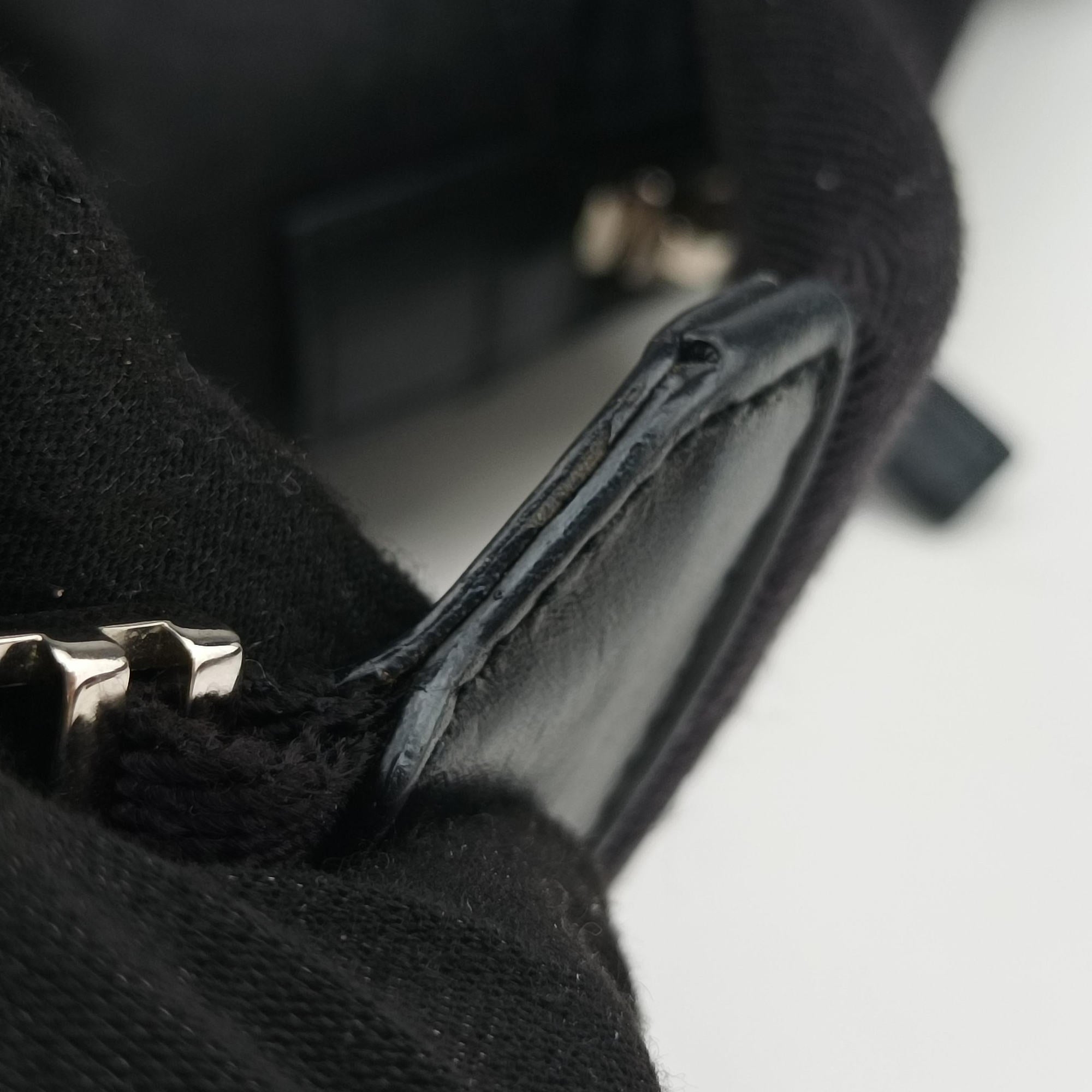 Secondhand Gucci Guccissima Nylon Black nylon 190278 backpack/rucksack | stylenewstar