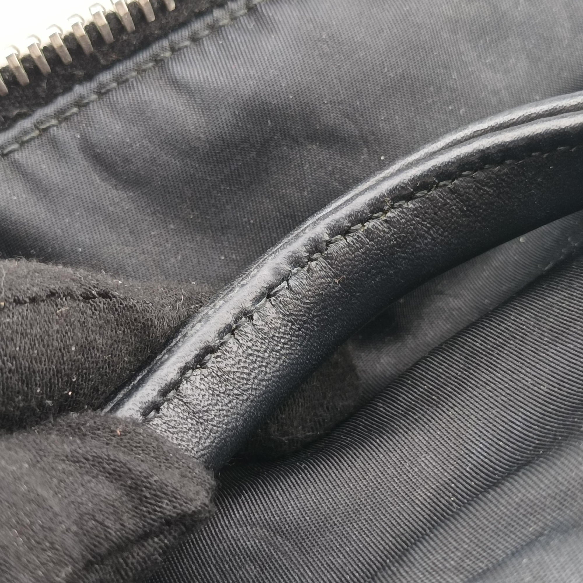 Secondhand Gucci Guccissima Nylon Black nylon 190278 backpack/rucksack | stylenewstar