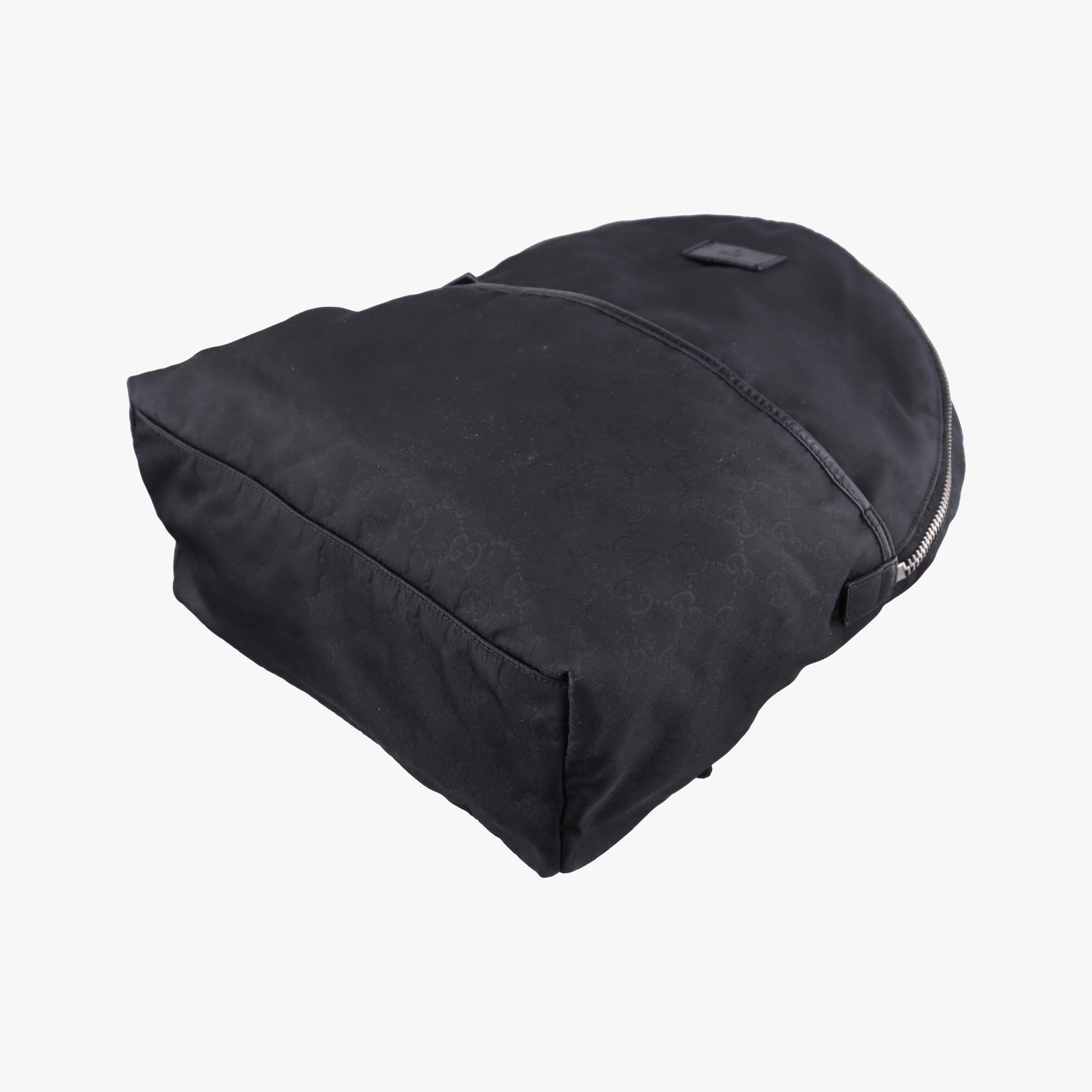 Secondhand Gucci Guccissima Nylon Black nylon 190278 backpack/rucksack | stylenewstar