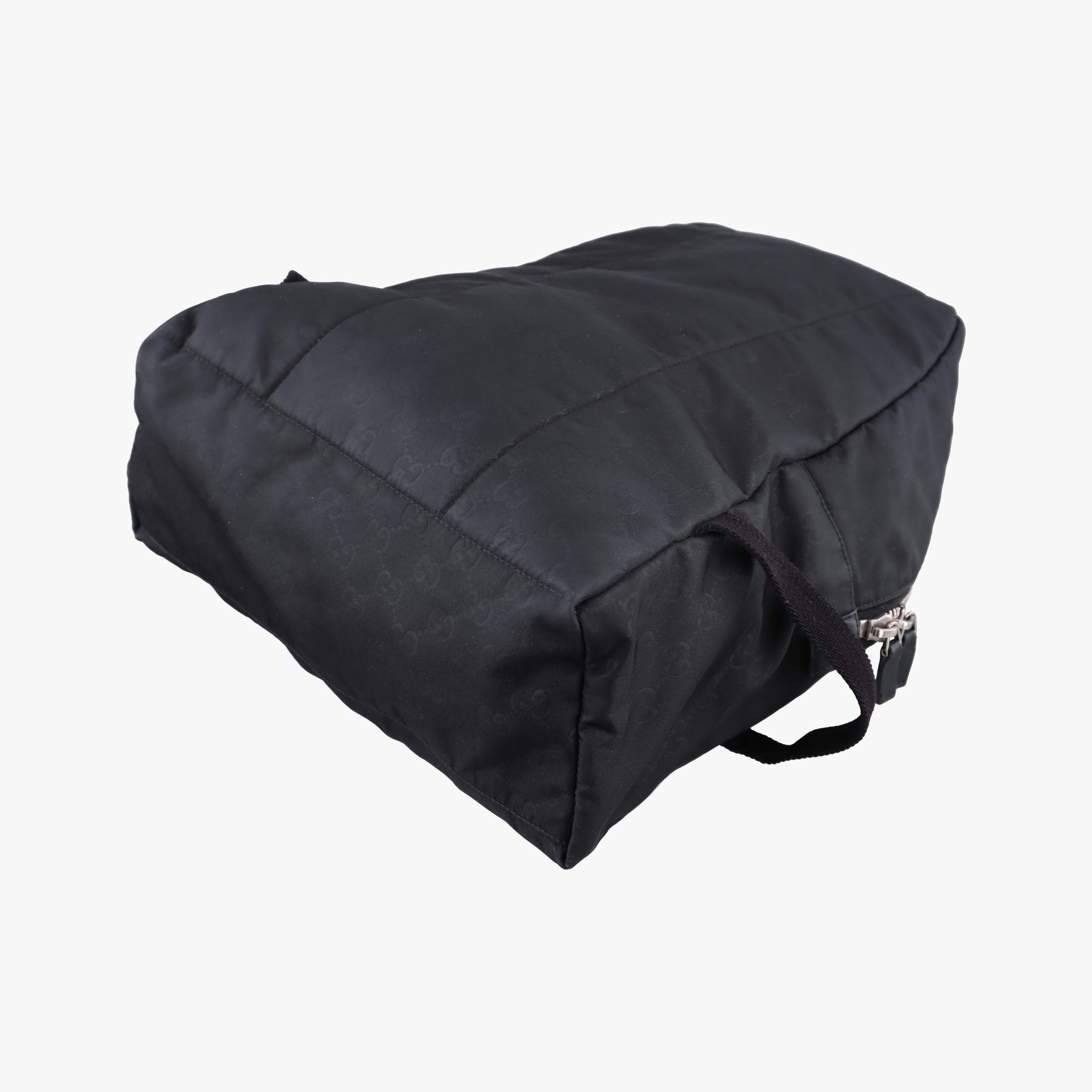 Secondhand Gucci Guccissima Nylon Black nylon 190278 backpack/rucksack | stylenewstar