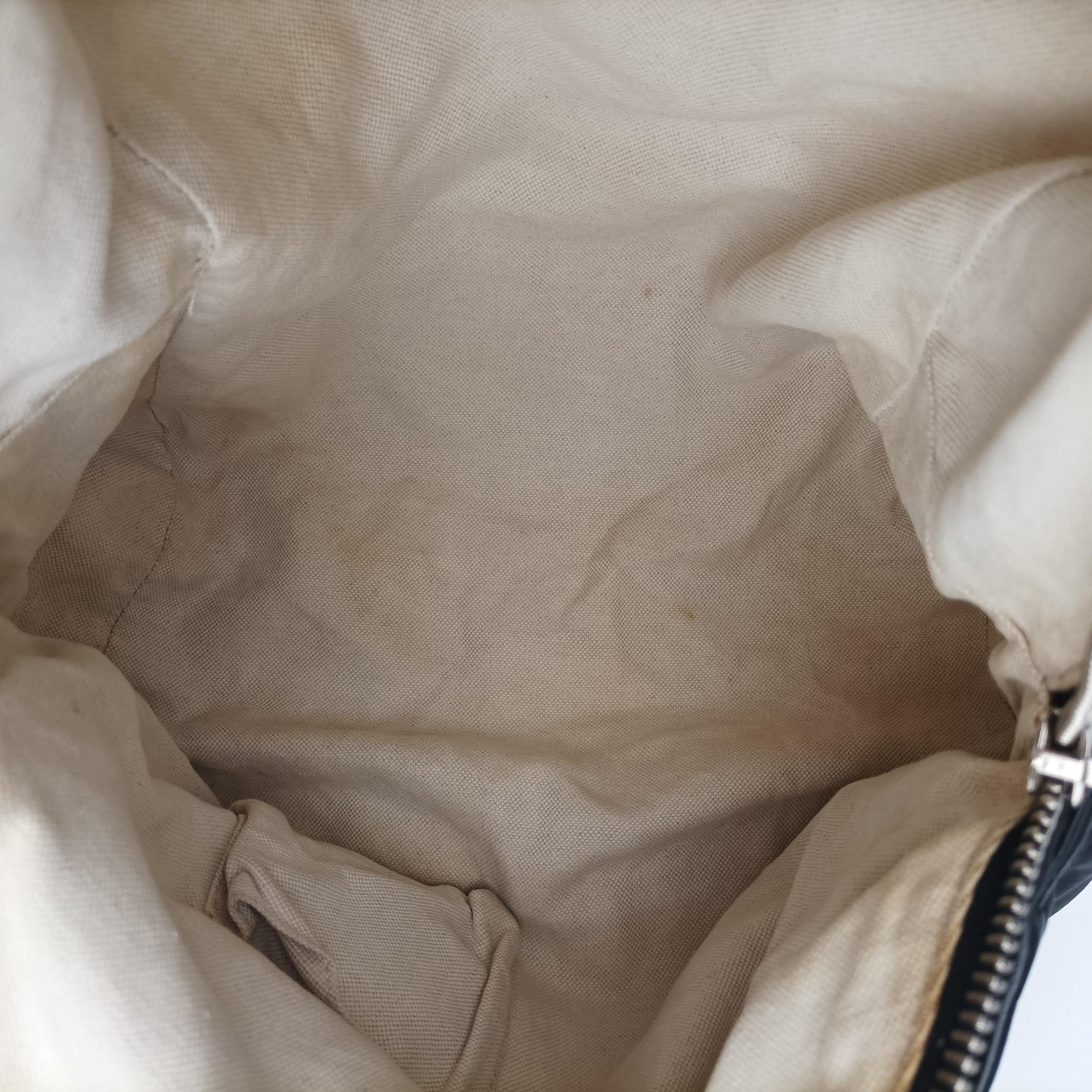 Secondhand Gucci Guccissima Nylon Black nylon 190278 backpack/rucksack | stylenewstar