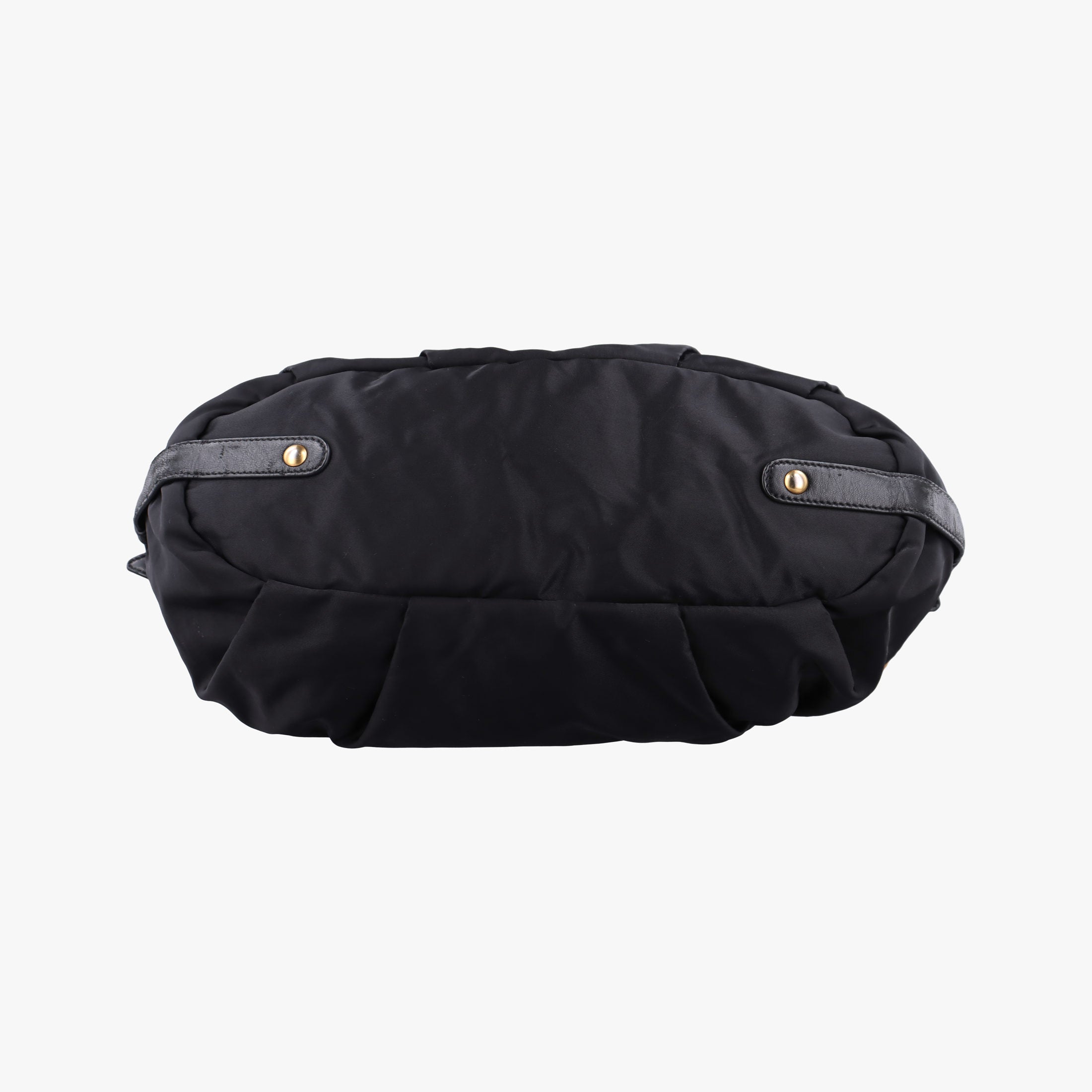 Pre-owned Prada Gaufre Black Nylon BR4259 shoulderbag | stylenewstar