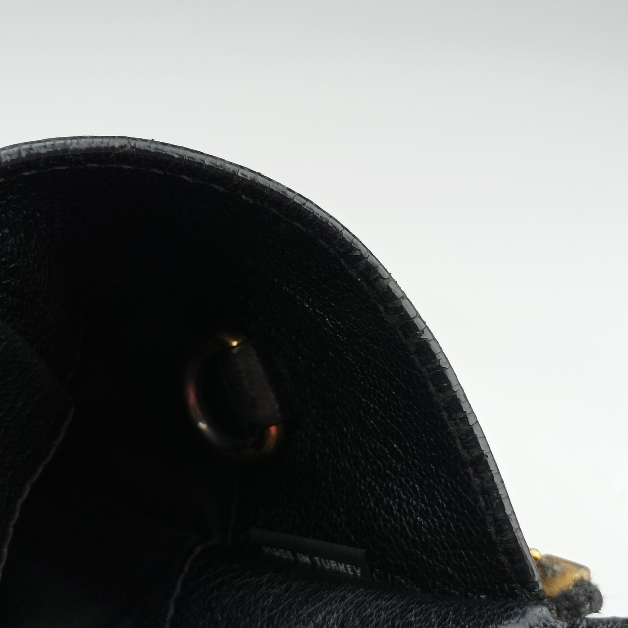Vintage Miu Miu Madras Black Leather RN1016 handbag | stylenewstar