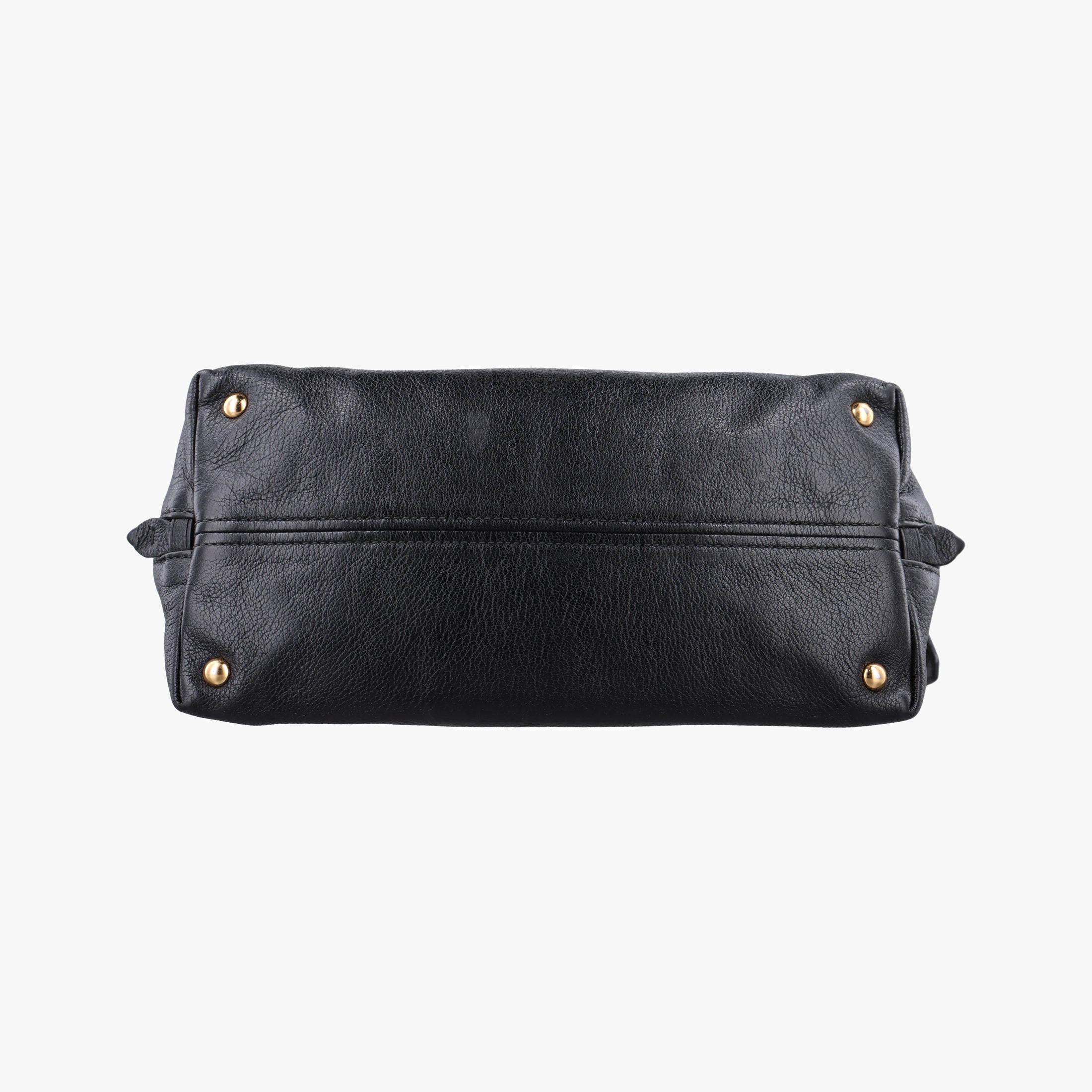 Vintage Miu Miu Madras Black Leather RN1016 handbag | stylenewstar