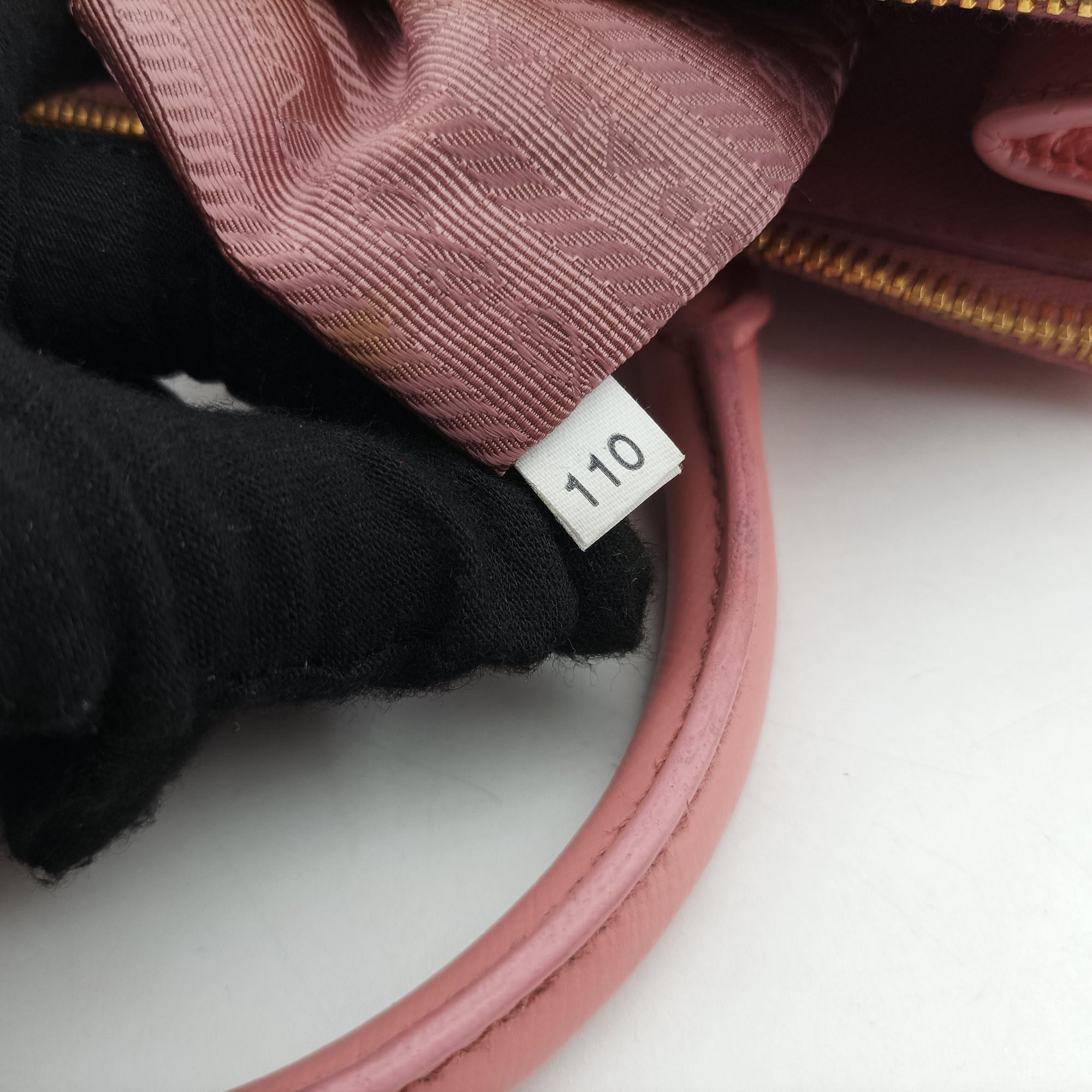 Pre-owned Prada Galleria Pink SAFFIANO Leather BN1786 shoulderbag | stylenewstar
