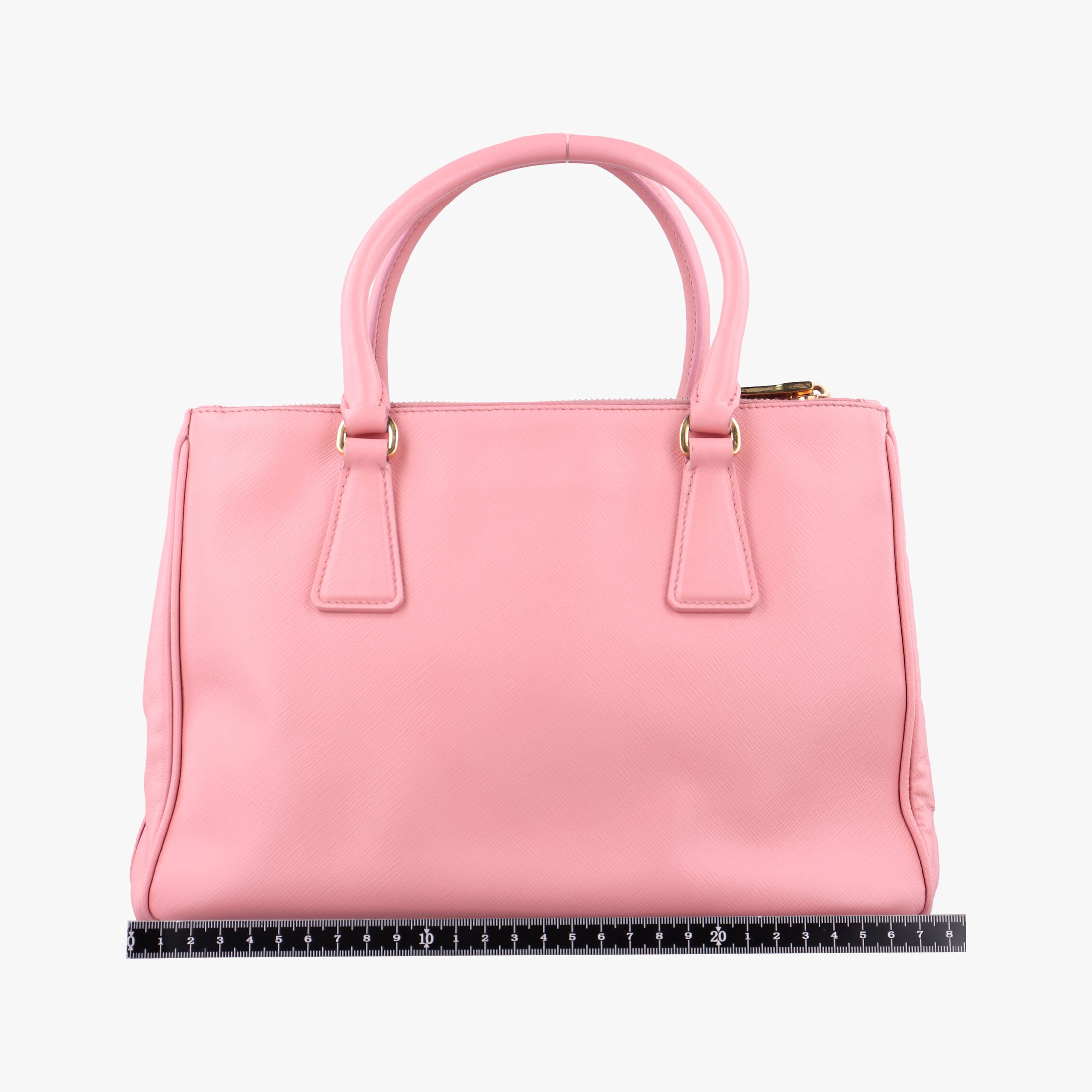 Pre-owned Prada Galleria Pink SAFFIANO Leather BN1786 shoulderbag | stylenewstar