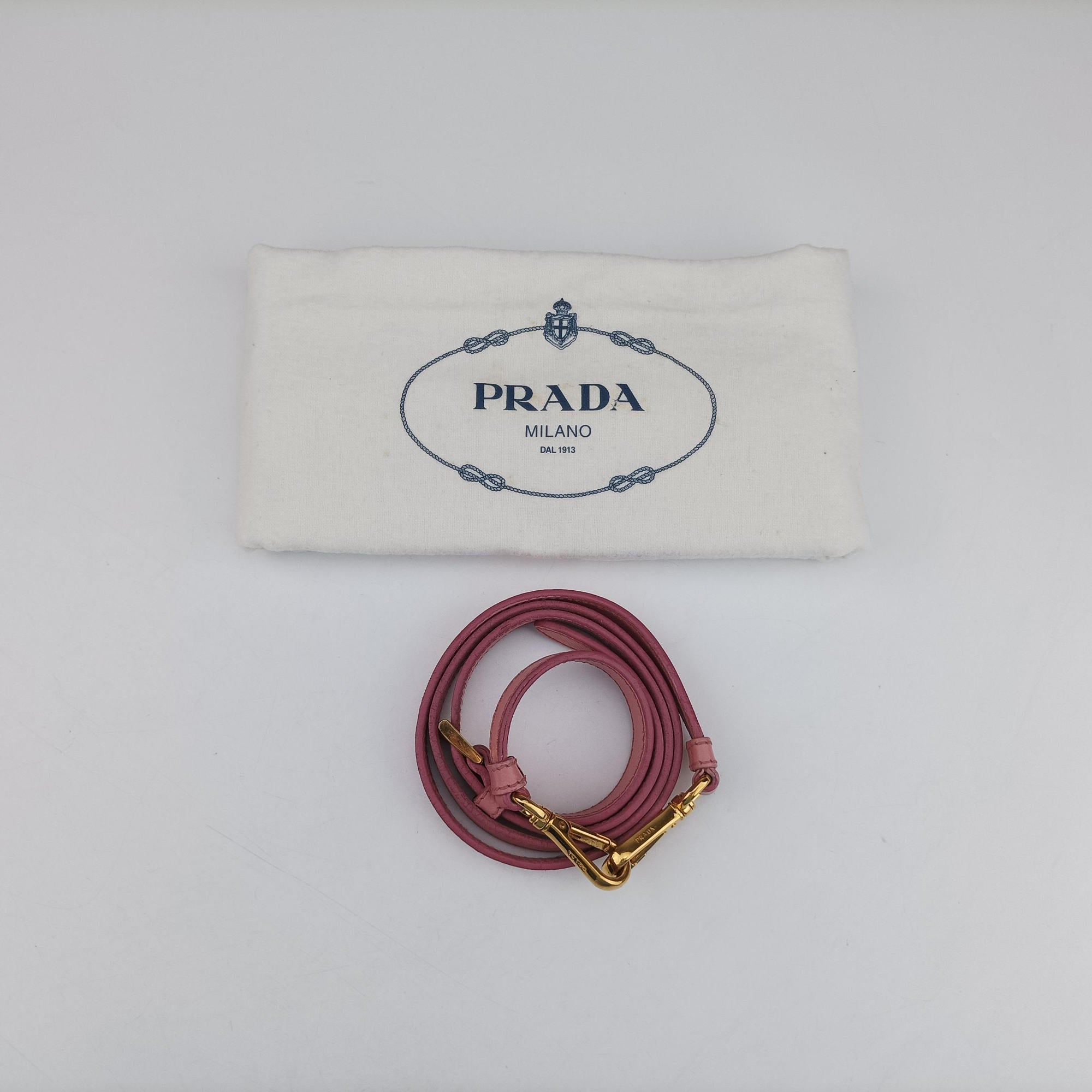 Pre-owned Prada Galleria Pink SAFFIANO Leather BN1786 shoulderbag | stylenewstar