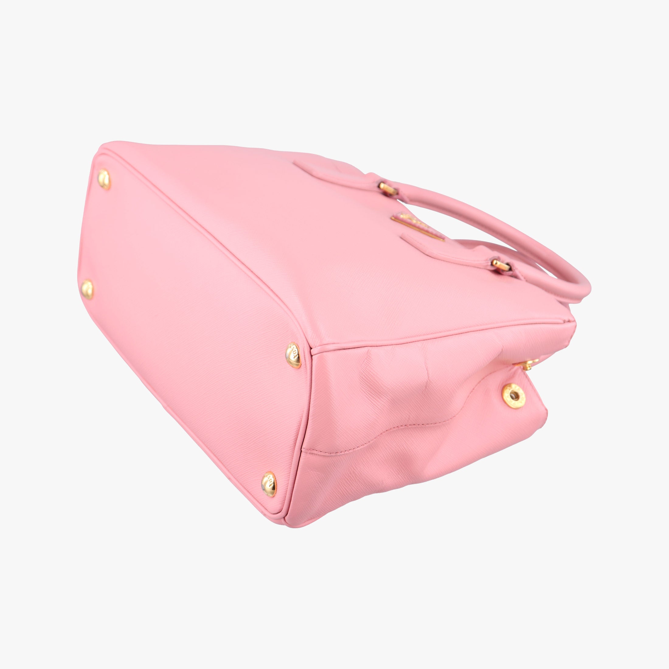 Pre-owned Prada Galleria Pink SAFFIANO Leather BN1786 shoulderbag | stylenewstar