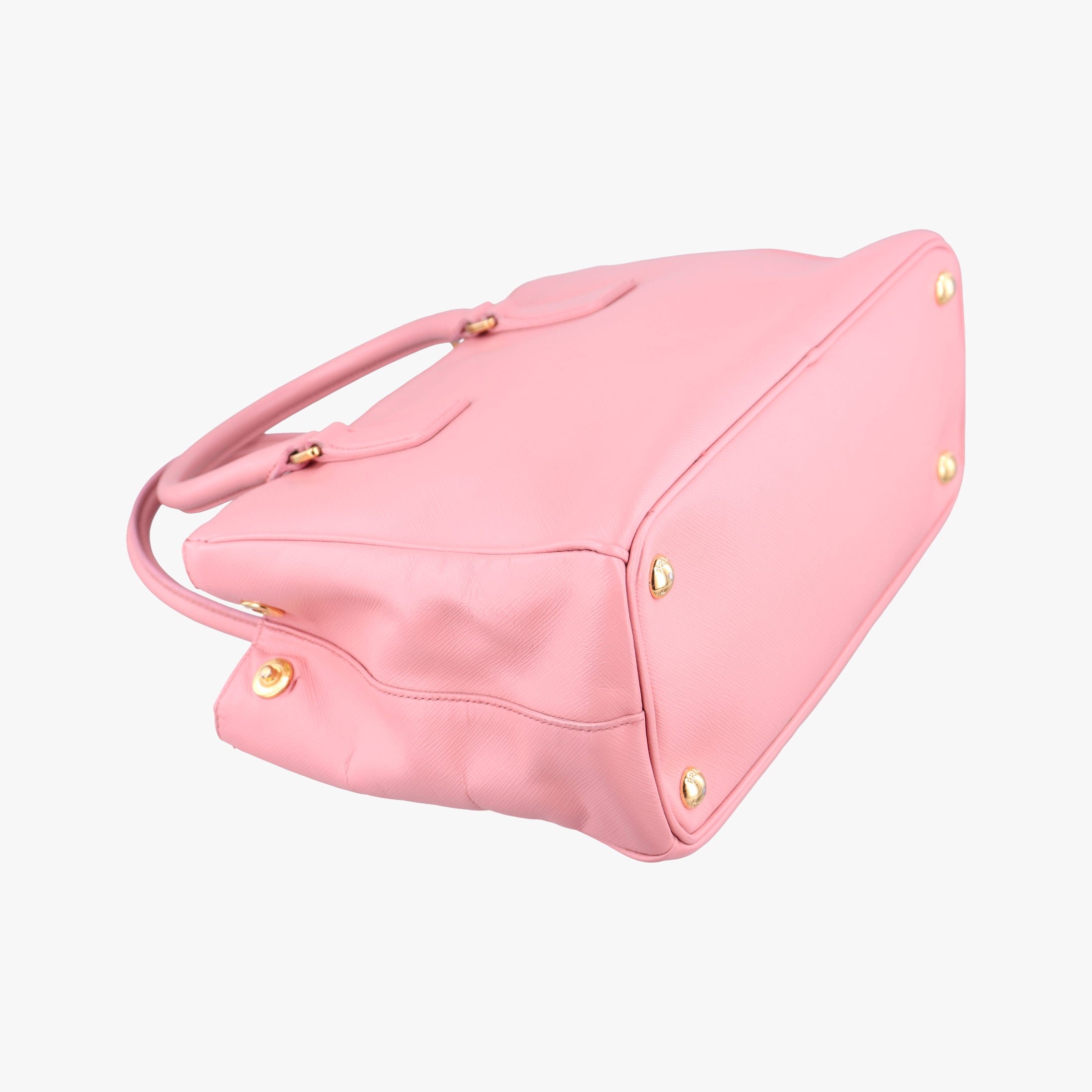 Pre-owned Prada Galleria Pink SAFFIANO Leather BN1786 shoulderbag | stylenewstar