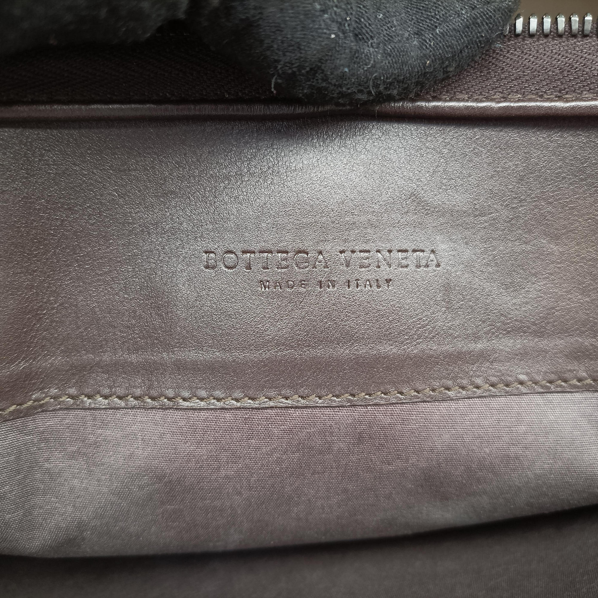 Pre-owned Bottega Veneta Intrecciato Brown lambskin  handbag | stylenewstar