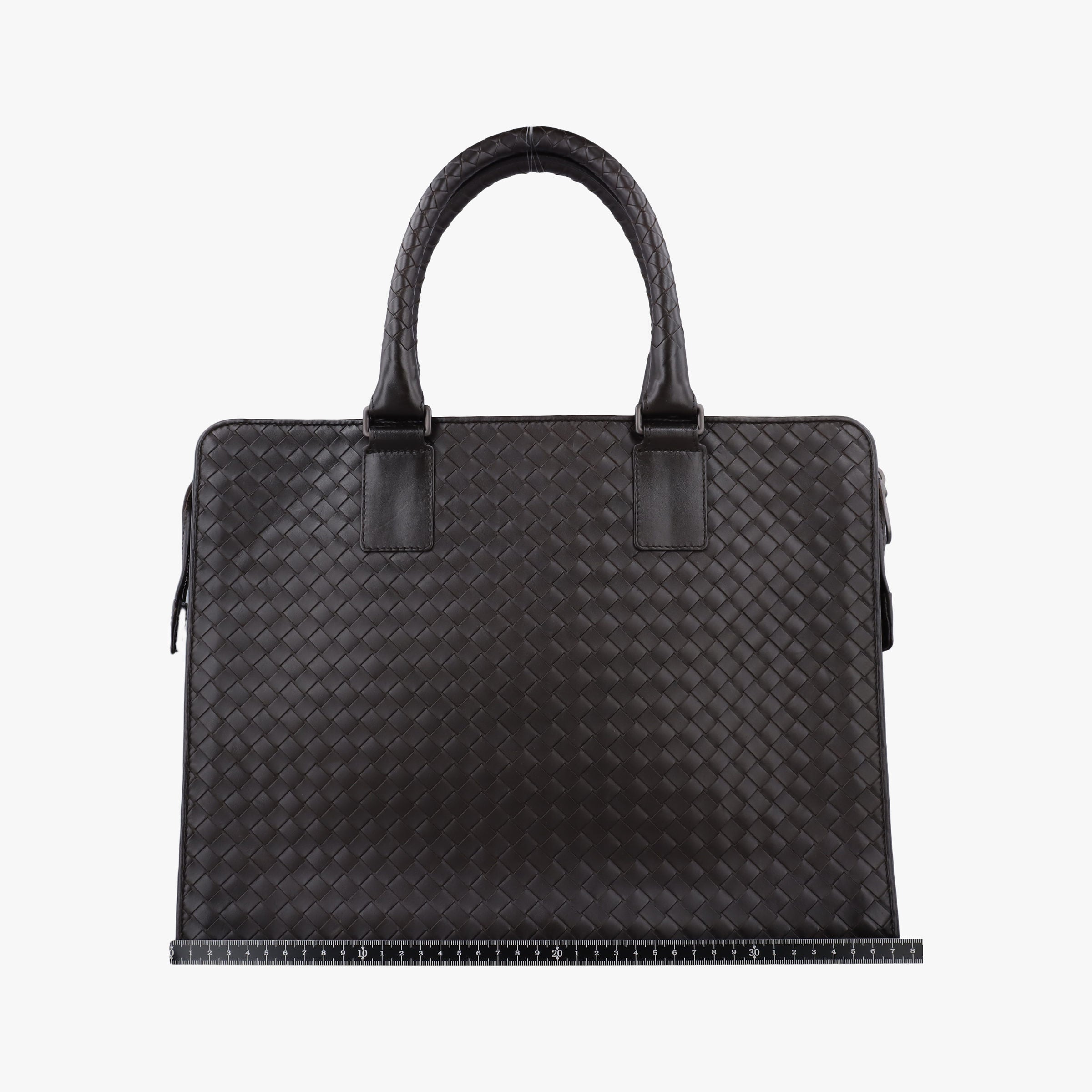 Pre-owned Bottega Veneta Intrecciato Brown lambskin  handbag | stylenewstar