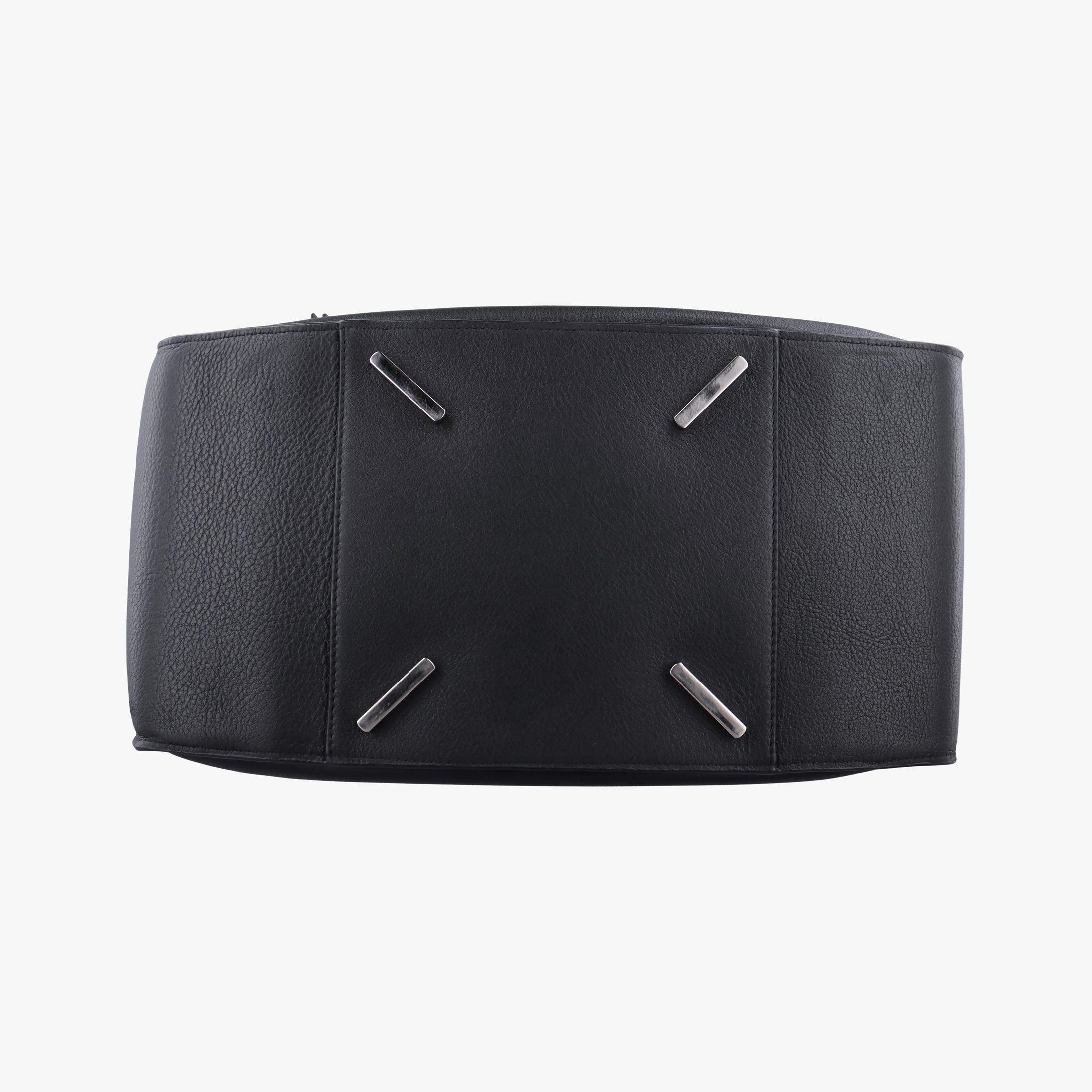 Pre-owned Loewe hammock Black leather  shoulderbag | stylenewstar