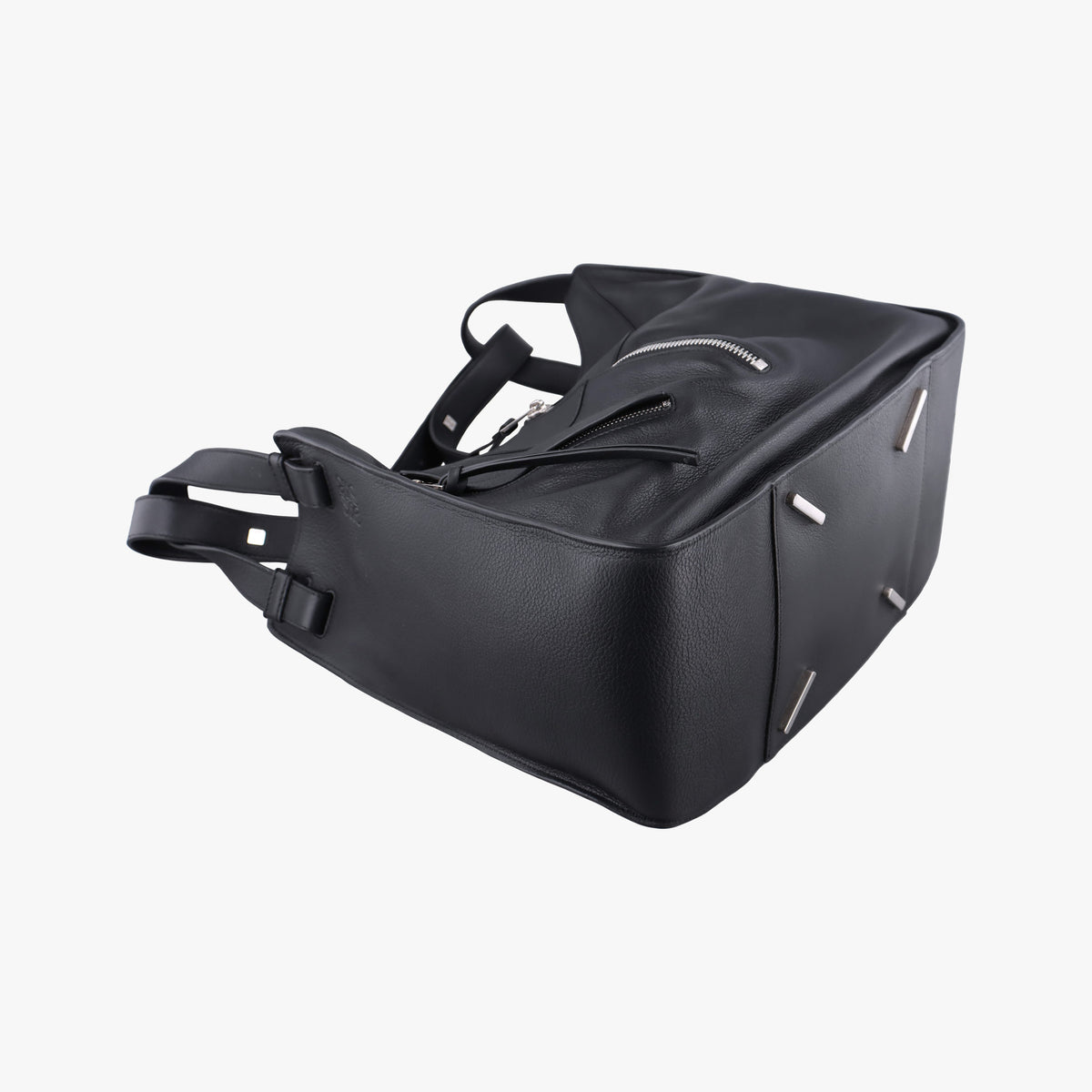 Pre-owned Loewe hammock Black leather  shoulderbag | stylenewstar
