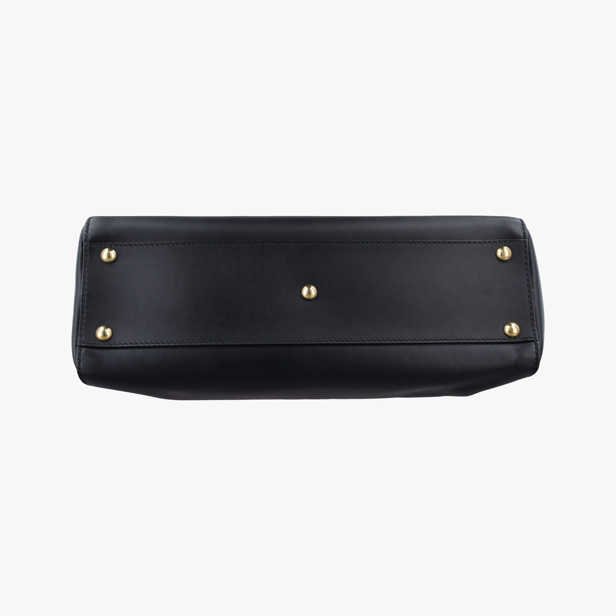 Pre-owned Fendi PEEKABOO Black Leather 8BN226 shoulderbag | stylenewstar