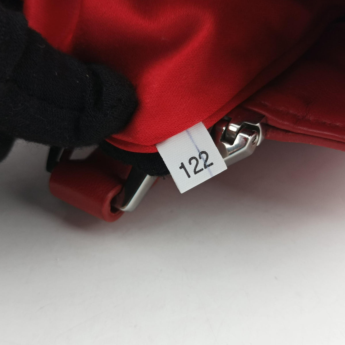 Secondhand Miu Miu Madras Pink × Red Leather  shoulderbag | stylenewstar
