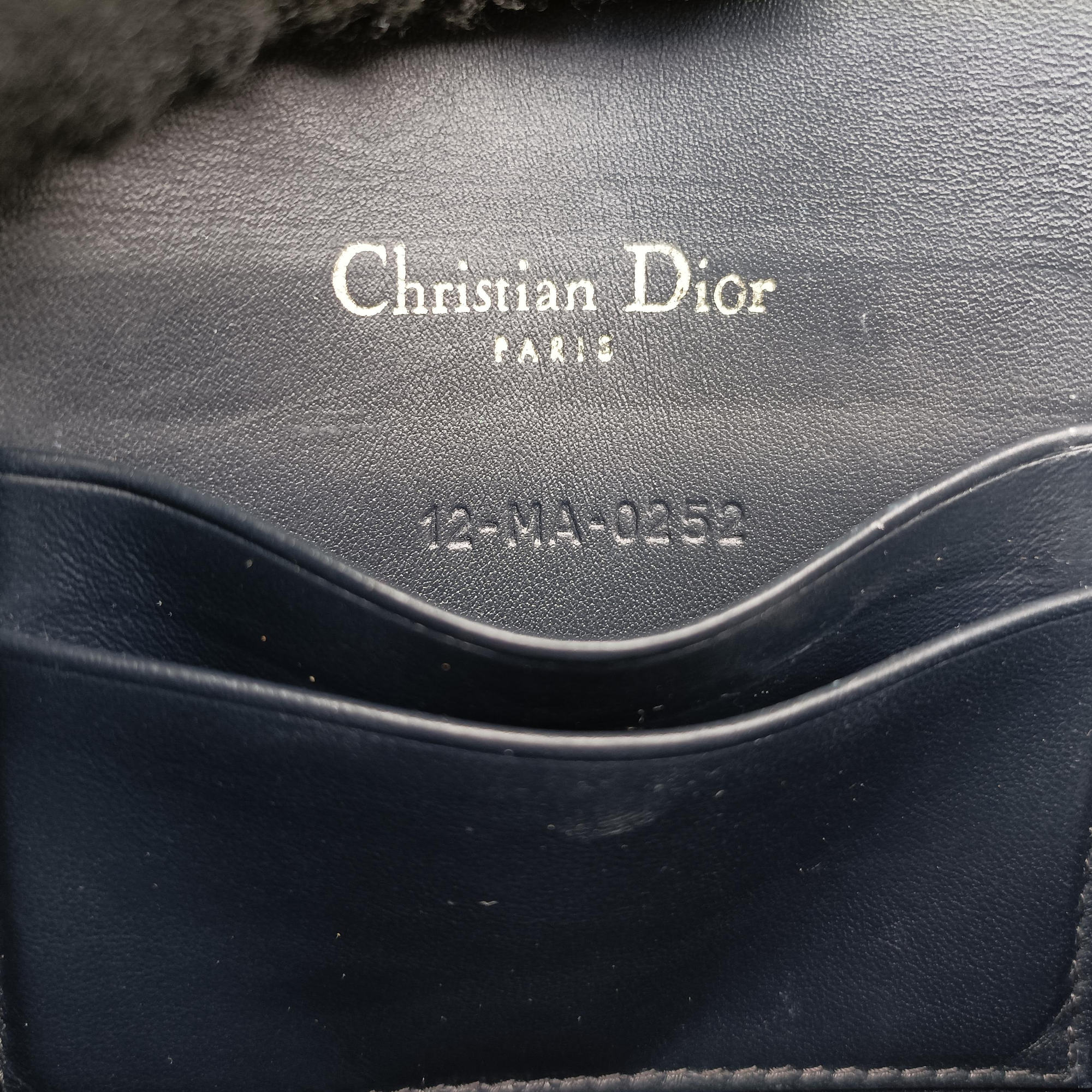 Vintage Christian Dior Saddle Navy×Gray Jacquard x Leather  bum bag/waist bag | stylenewstar
