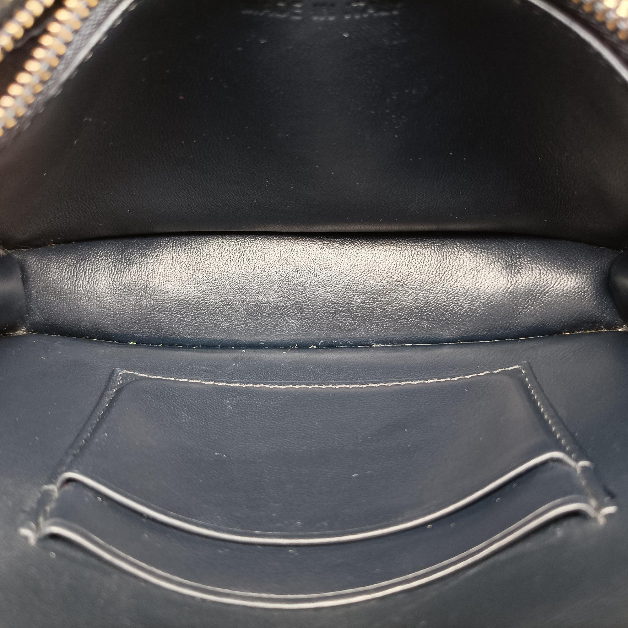 Vintage Christian Dior Saddle Navy×Gray Jacquard x Leather  bum bag/waist bag | stylenewstar