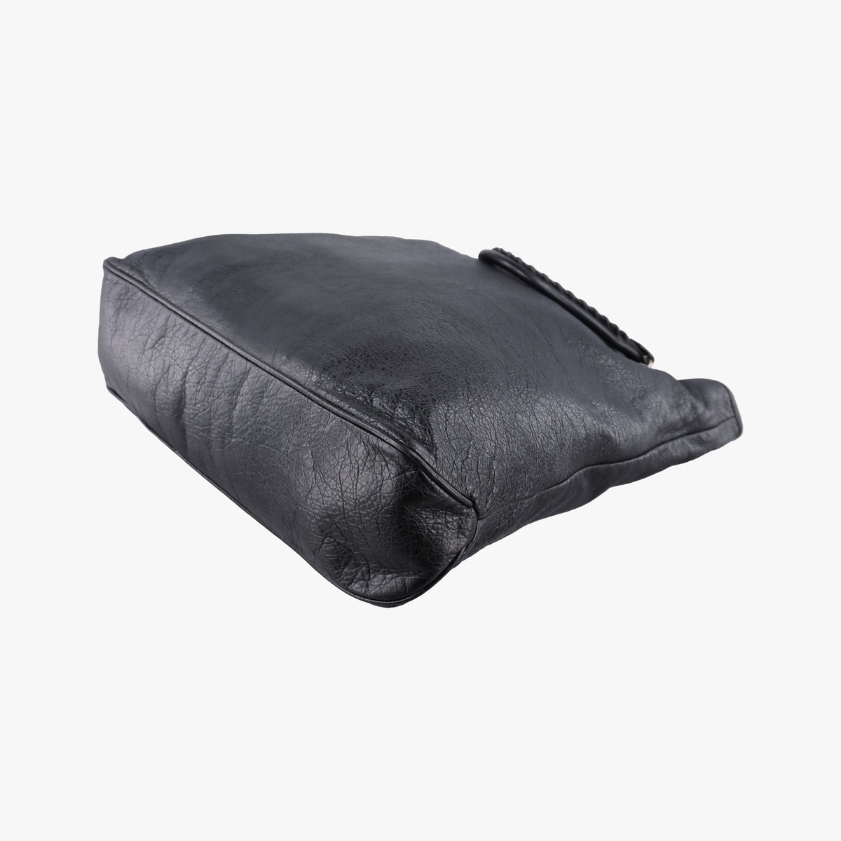 Pre-owned Balenciaga Classic Black Arena Lambskin  shoulderbag | stylenewstar