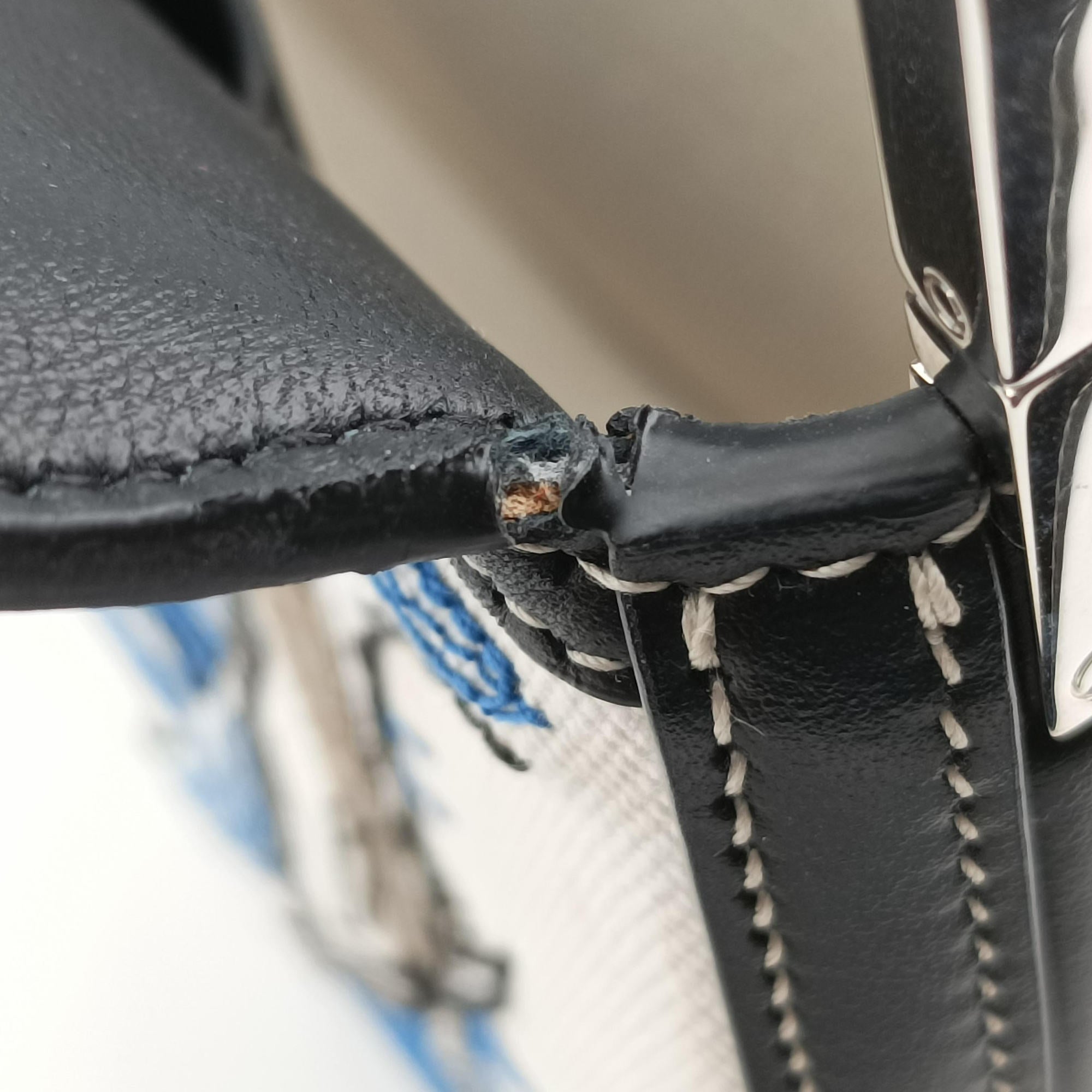 Pre-owned Burberry Olympia Multicolour canvas×leather  shoulderbag | stylenewstar