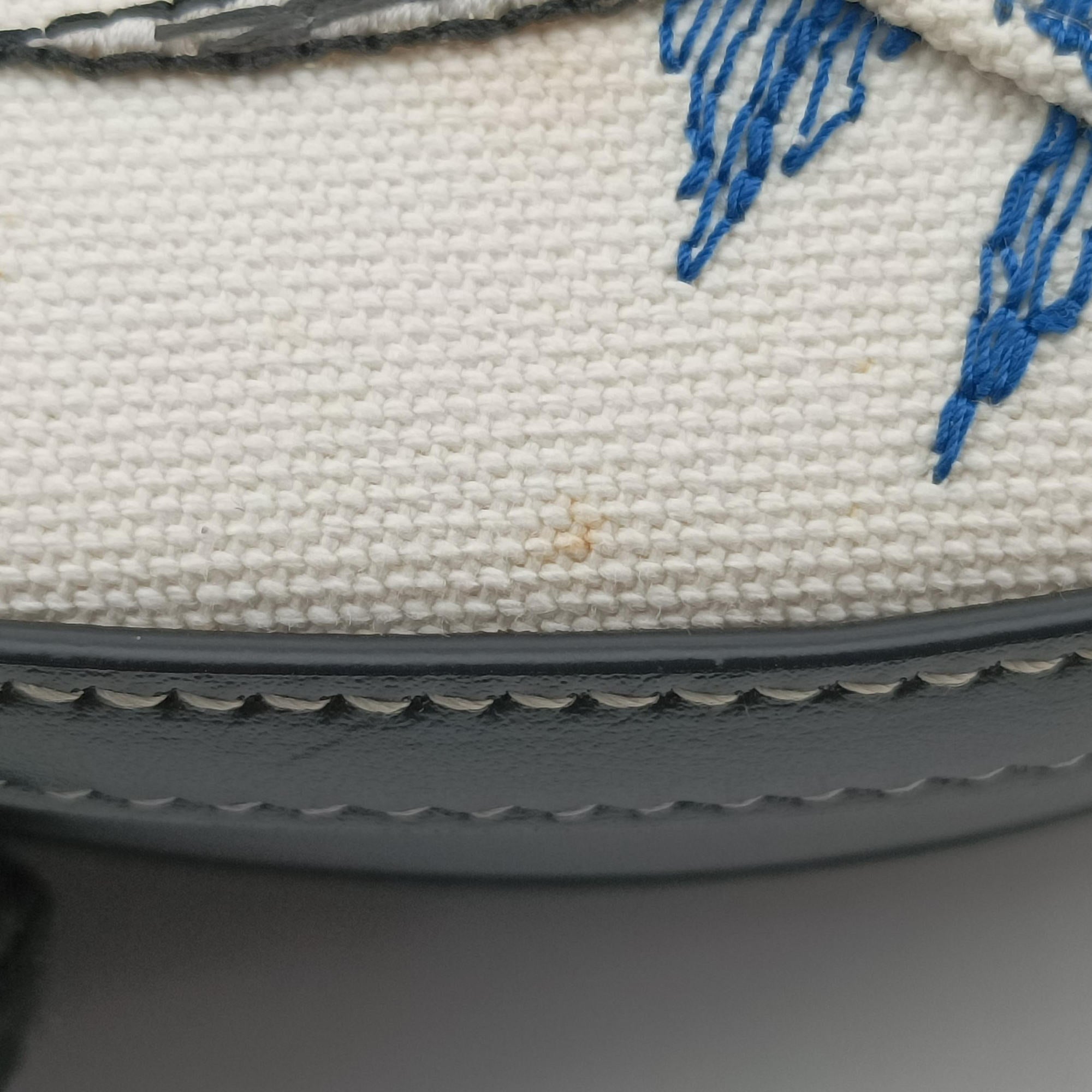 Pre-owned Burberry Olympia Multicolour canvas×leather  shoulderbag | stylenewstar