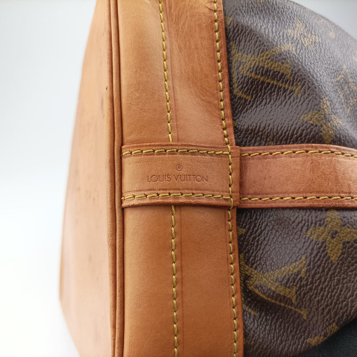 Pre-owned Louis Vuitton Noe Brown Monogram Canvas M40817 shoulderbag | stylenewstar