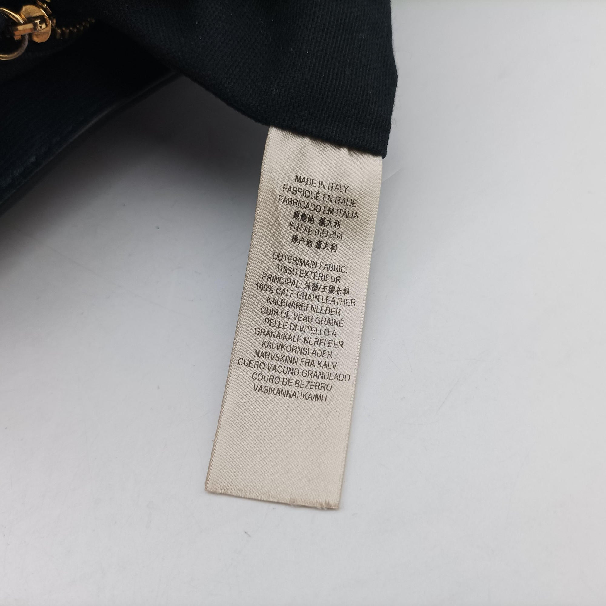 Pre-owned Burberry The Banner Navy×Multicolor Leather × Canvas  handbag | stylenewstar