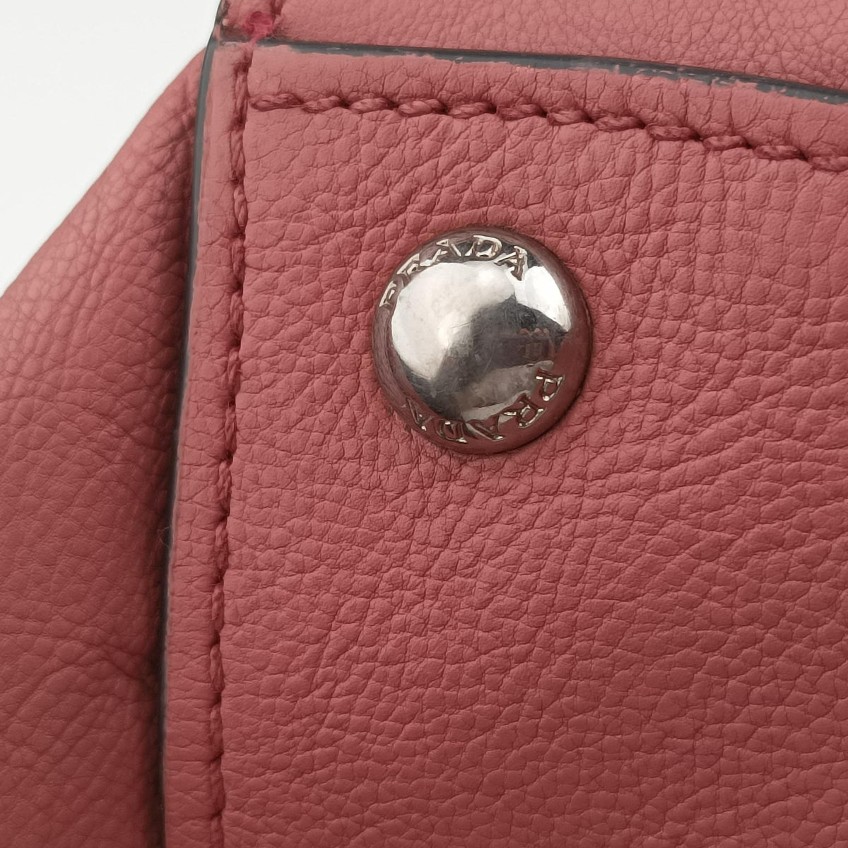Secondhand Prada Twin Pocket Winged Tote Pink Leather BN2619 shoulderbag | stylenewstar